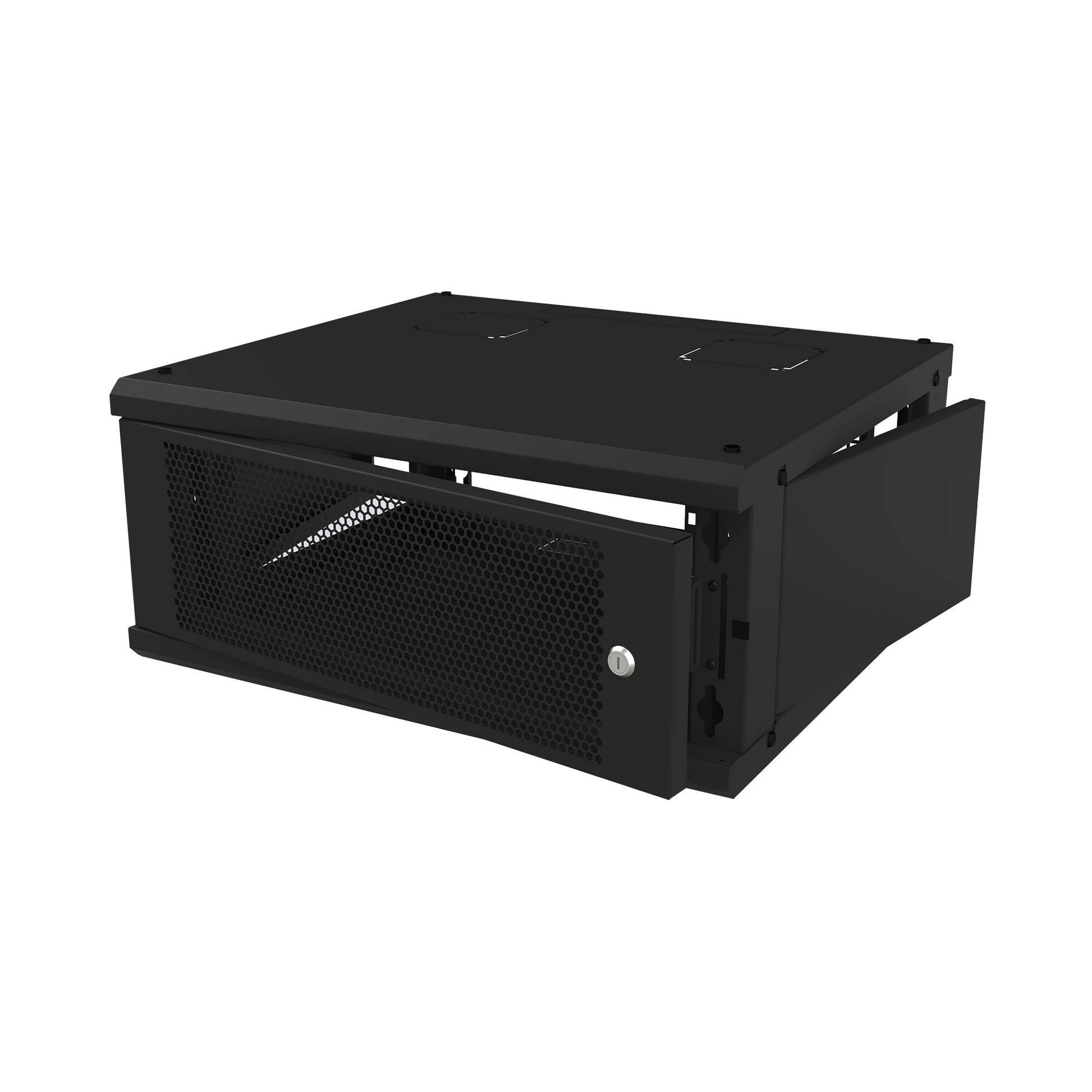GABINETE DE PARED FIJO RACK 19 DE 4 UR, PUERTA PERFORADA.-Racks y Gabinetes-LINKEDPRO BY EPCOM-Bsai Seguridad & Controles