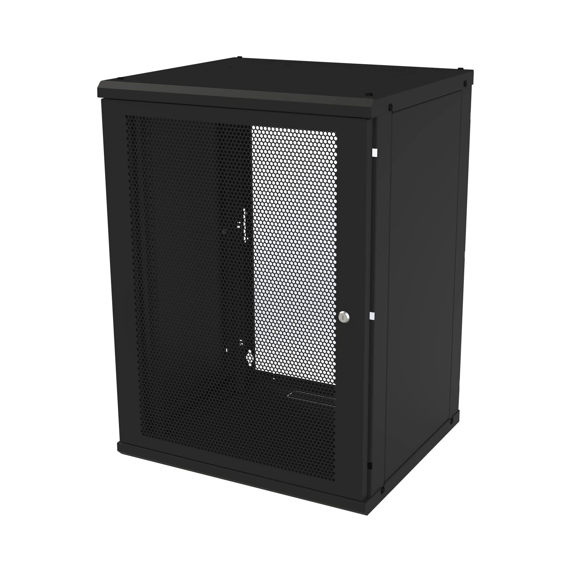 GABINETE DE PARED FIJO, PUERTA PERFORADA, RACK 19 DE 16 UR.-Racks y Gabinetes-LINKEDPRO BY EPCOM-Bsai Seguridad & Controles