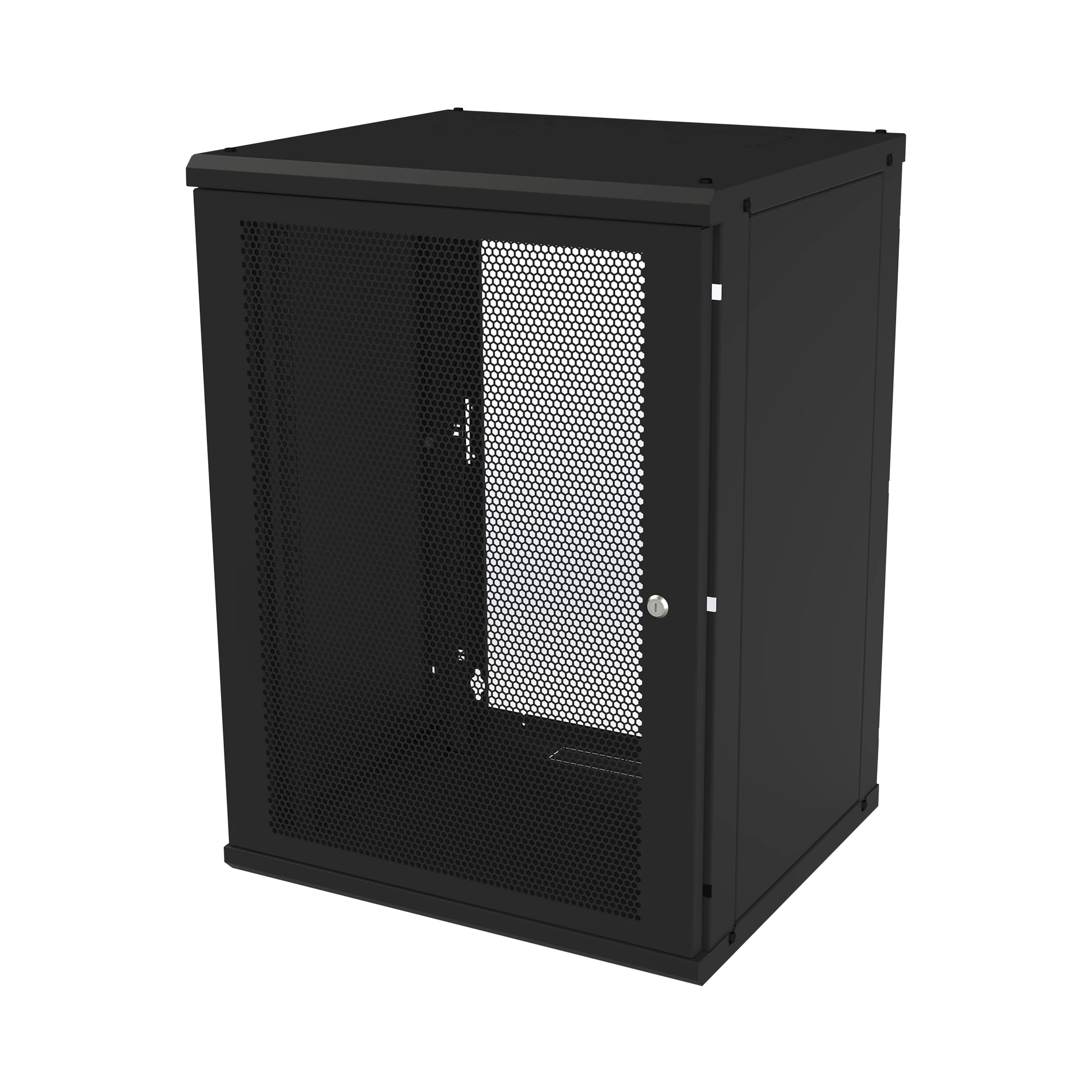 GABINETE DE PARED FIJO, PUERTA PERFORADA, RACK 19 DE 16 UR.-Racks y Gabinetes-LINKEDPRO BY EPCOM-Bsai Seguridad & Controles