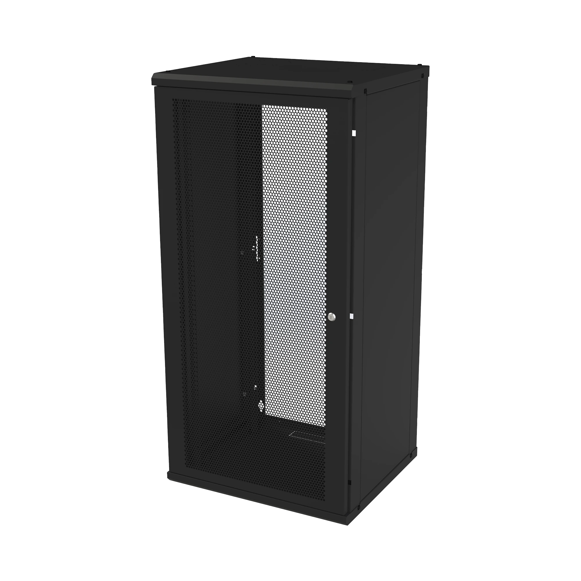 GABINETE DE PARED FIJO, PUERTA PERFORADA, RACK 19 DE 24 UR.-Racks y Gabinetes-LINKEDPRO BY EPCOM-Bsai Seguridad & Controles