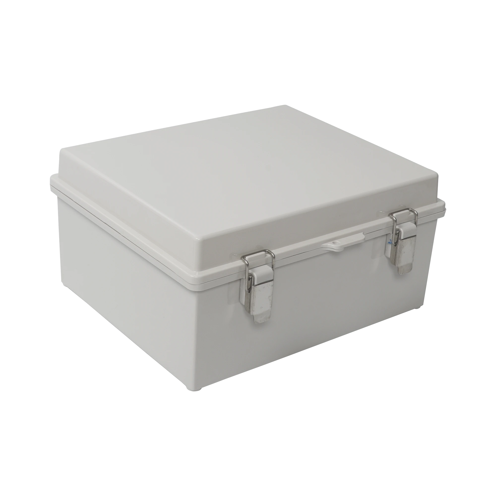 GABINETE DE PLÁSTICO ABS, USO EN INTEMPERIE (170 X 220 X 110 MM) CIERRE POR BROCHE.-Racks y Gabinetes-PRECISION-Bsai Seguridad & Controles