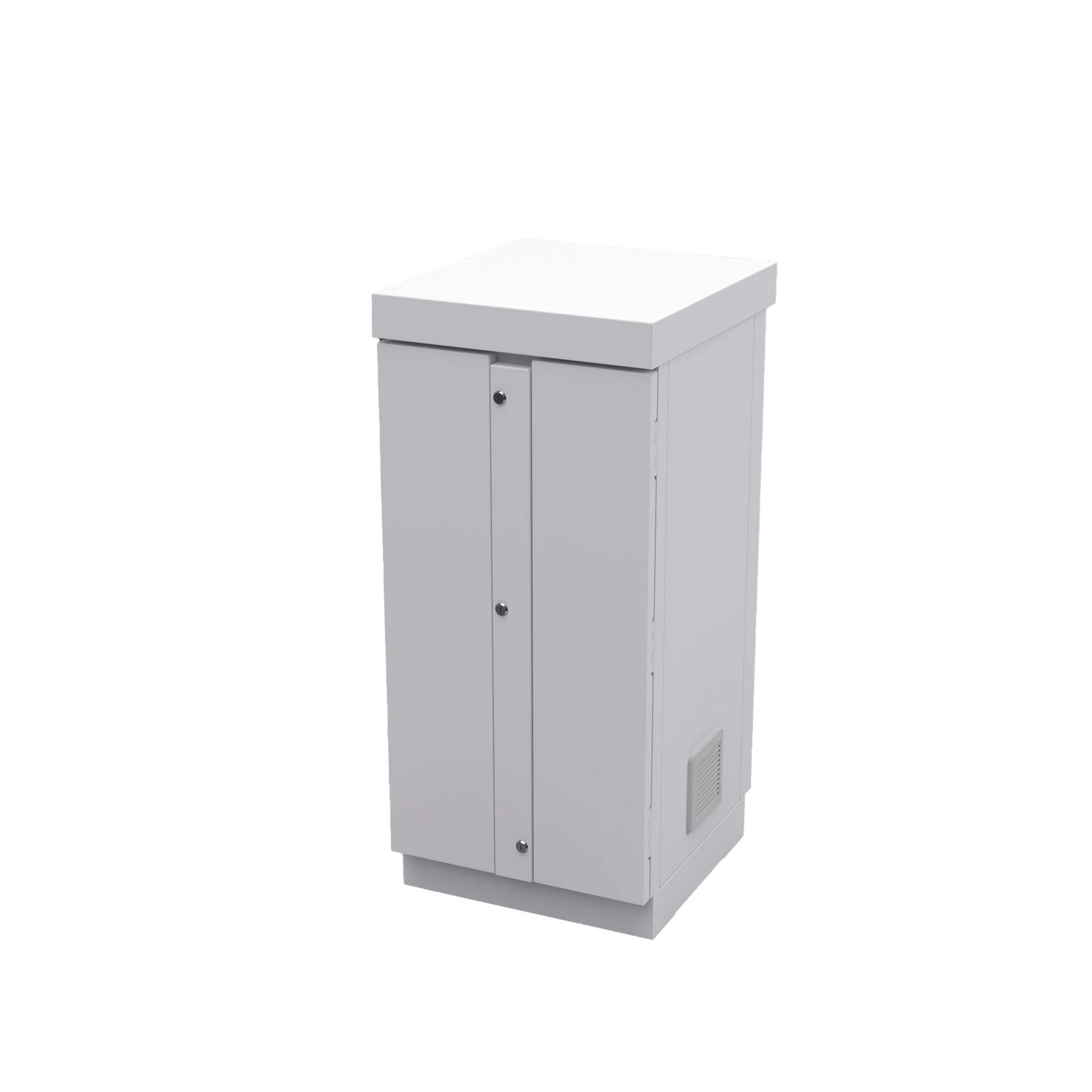 GABINETE DE SEGURIDAD DE LÁMINA GALVANIZADA PARA ALMACENAMIENTO DE BATERÍAS (HASTA 6 BATERÍAS PL110D12).-Racks y Gabinetes-EPCOM INDUSTRIAL-Bsai Seguridad & Controles