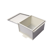 GABINETE DE TELECOM. DE ACERO GALVANIZADA CON PLATO INTERIOR (400 X 400 X 250 MM). SE PUEDE PONER CANDADO.-Racks y Gabinetes-EPCOM INDUSTRIAL-Bsai Seguridad & Controles