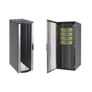 GABINETE DE TELECOMUNICACIONES PROLINE CONNECTEK, 800 MM DE ANCHO, 1100 MM DE PROFUNDIDAD, 42 UR, COLOR NEGRO-Racks y Gabinetes-HOFFMAN-Bsai Seguridad & Controles