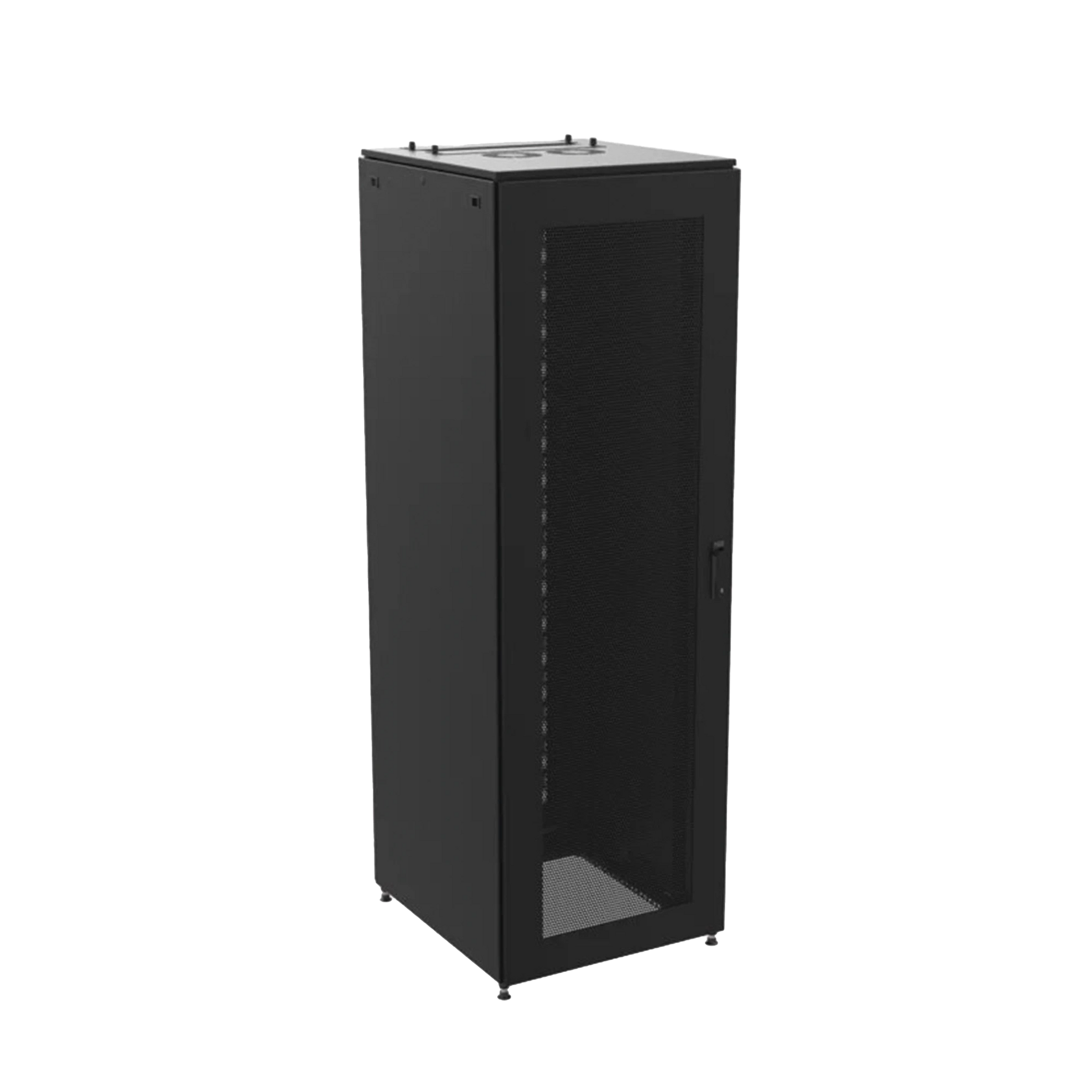 GABINETE DE TELECOMUNICACIONES PROLINE S1, 800 MM DE ANCHO, 900 MM DE PROFUNDIDAD, 45 UR, COLOR NEGRO-Racks y Gabinetes-HOFFMAN-Bsai Seguridad & Controles