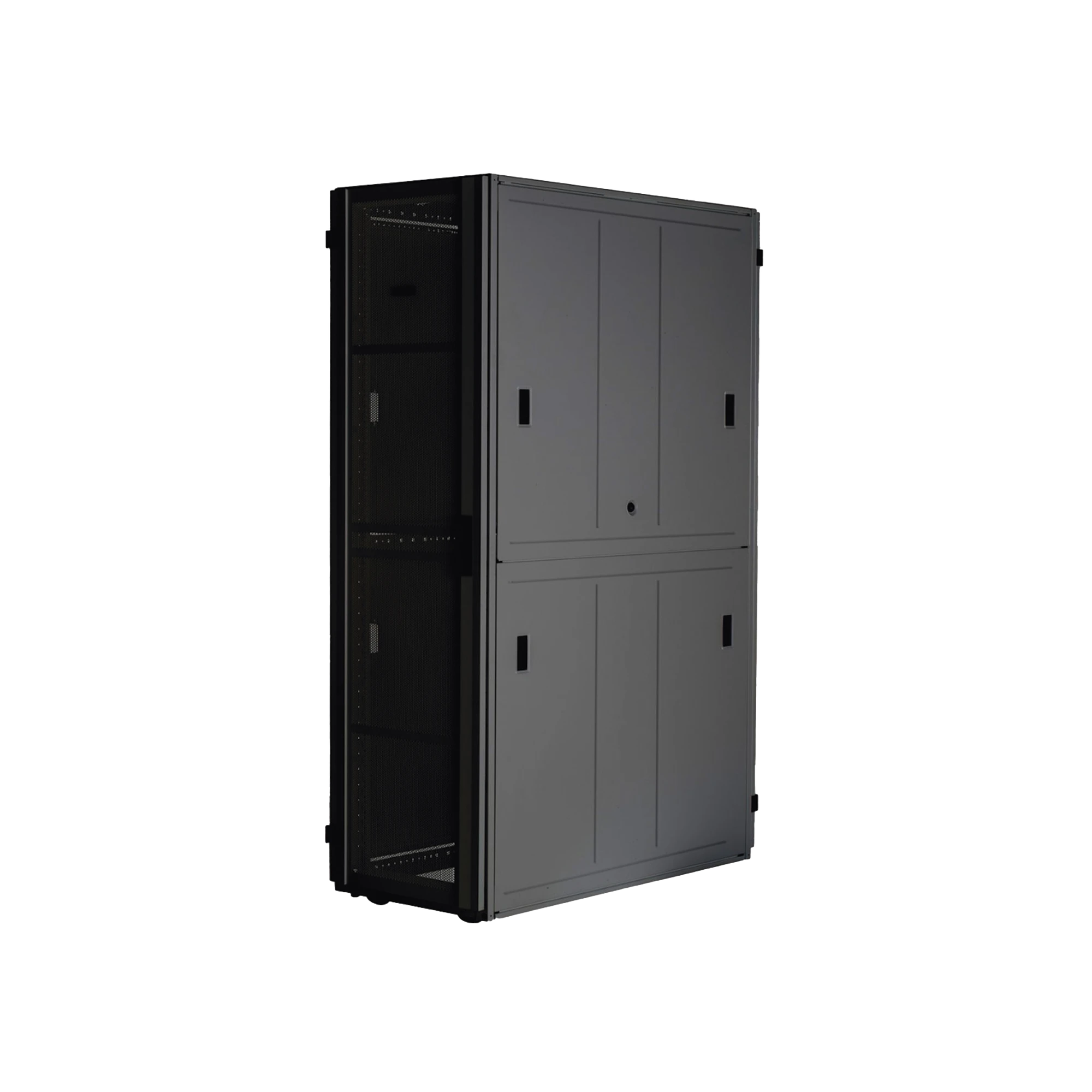 GABINETE FLEXFUSION™ XGL (LIGHT) PARA CENTROS DE DATOS, 42 UR, 600 MM DE ANCHO, 1070 MM DE PROFUNDIDAD, FABRICADO EN ACERO, COLOR NEGRO-Racks y Gabinetes-PANDUIT-Bsai Seguridad & Controles