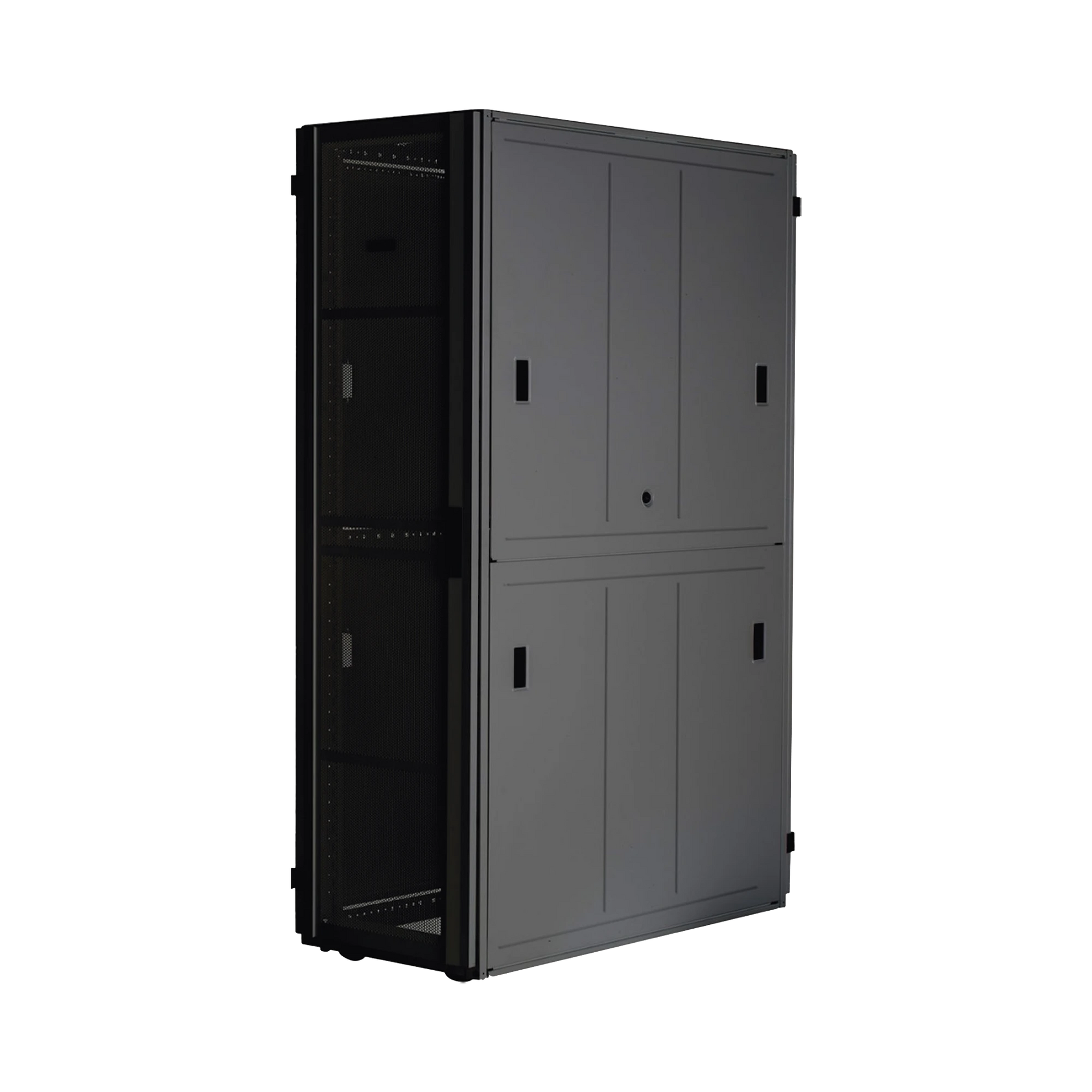 GABINETE FLEXFUSION™ XGL (LIGHT) PARA CENTROS DE DATOS, 42 UR, 800 MM DE ANCHO, 1200 MM DE PROFUNDIDAD, FABRICADO EN ACERO, COLOR NEGRO-Racks y Gabinetes-PANDUIT-Bsai Seguridad & Controles