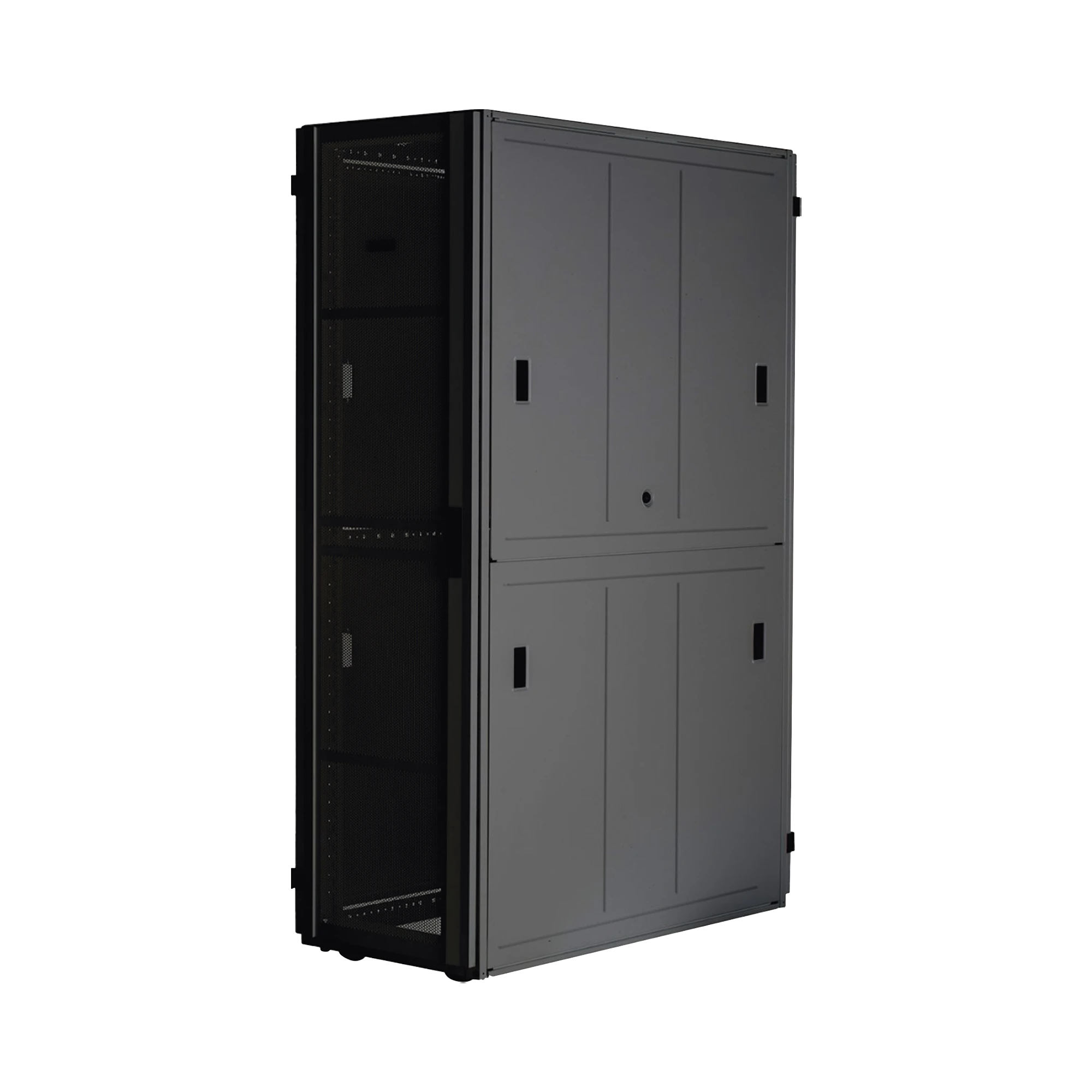 GABINETE FLEXFUSION™ XGL (LIGHT) PARA CENTROS DE DATOS, 42 UR, 800 MM DE ANCHO, 1200 MM DE PROFUNDIDAD, FABRICADO EN ACERO, COLOR NEGRO-Racks y Gabinetes-PANDUIT-Bsai Seguridad & Controles
