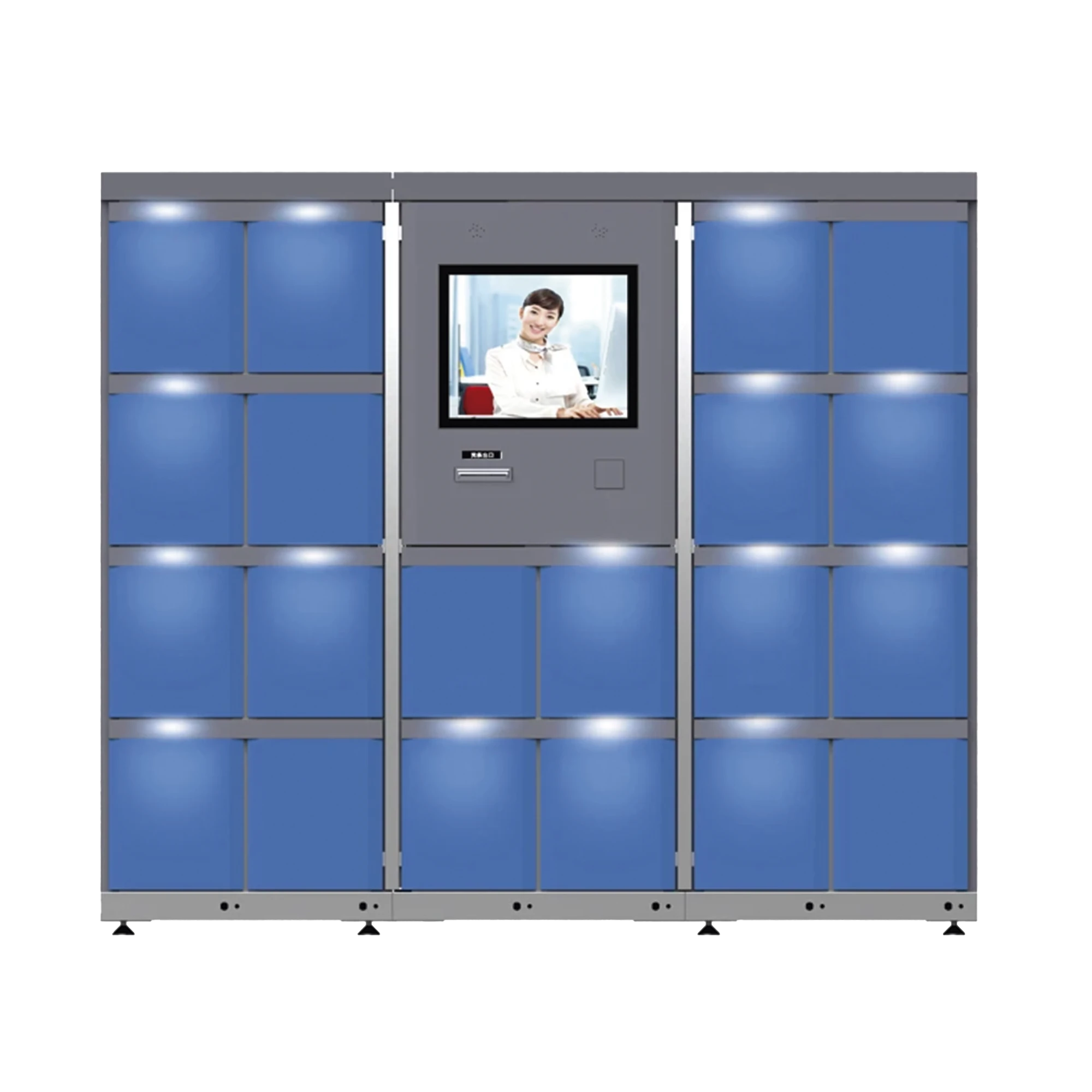 GABINETE PARA AUTOSERVICIO / CUENTA CON SISTEMA PARA VERIFICACIÓN POR CÓDIGO QR-Racks y Gabinetes-EPCOM INDUSTRIAL-Bsai Seguridad & Controles
