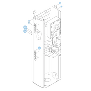 REFACCIÓN / GABINETE PARA BARRERA GARD4-Acceso Vehicular-CAME-Bsai Seguridad & Controles