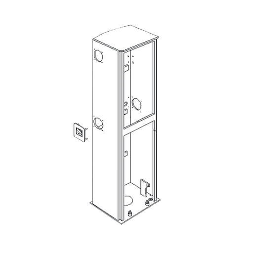 GABINETE PARA BARRERA KX-BG-G4-M Y KX-BG-G4-ML-Acceso Vehicular-CAME-119-RIG056-Bsai Seguridad & Controles