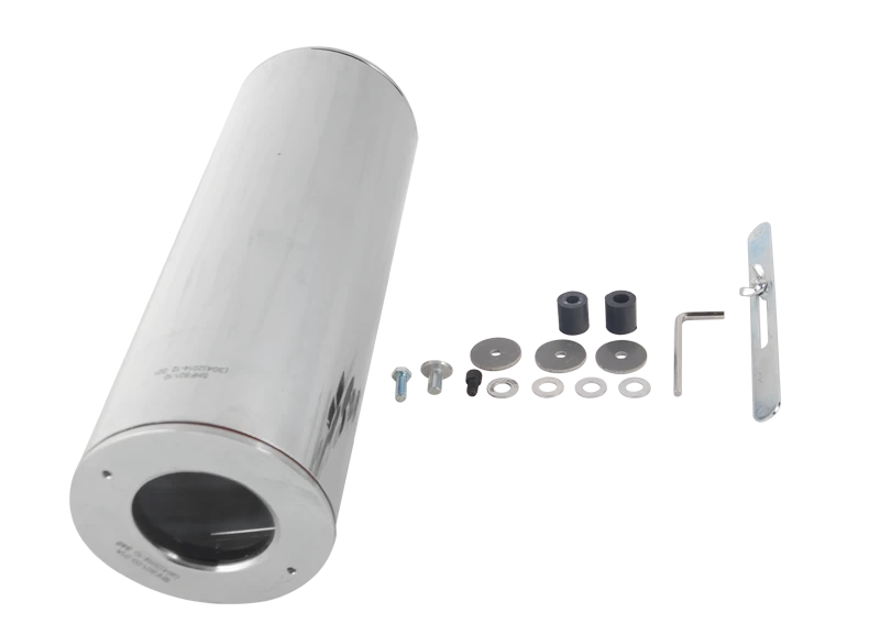 GABINETE PARA CÁMARA CUMPLE CON NORMA ANTI EXPLOSIÓN Y NORMA DE INTRUSIÓN IP68 FABRICADO EN ACERO INOXIDABLE-Accesorios Videovigilancia-SYSCOM VIDEO-Bsai Seguridad & Controles