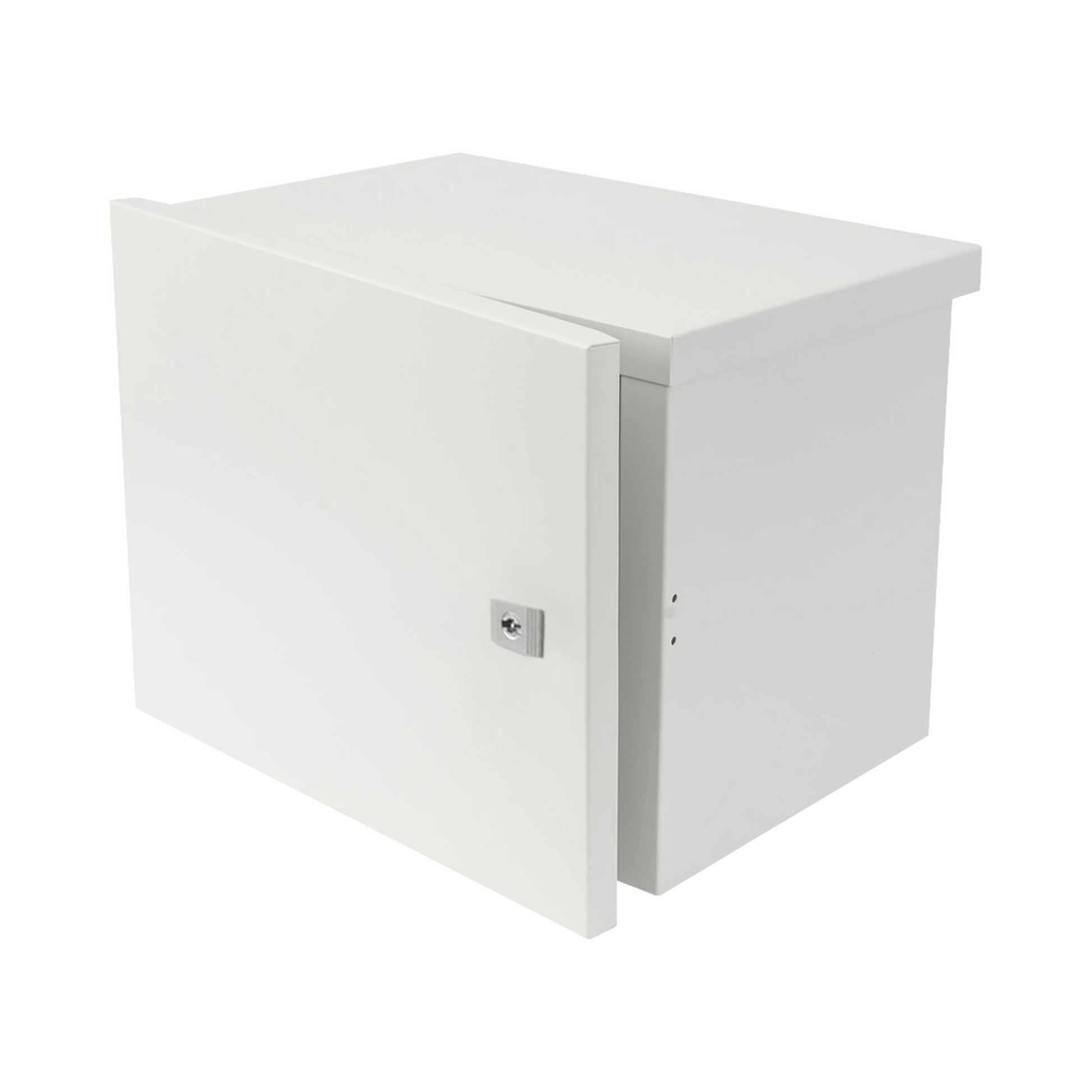 GABINETE PARA INSTALACIÓN DE 2 BATERÍAS PL4012, FABRICADO EN LÁMINA GALVANIZADA, OPCIÓN PARA MONTAR EN POSTE (NO INCLUIDO)-Racks y Gabinetes-EPCOM INDUSTRIAL-Bsai Seguridad & Controles