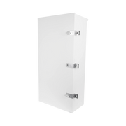 GABINETE PARA INSTALACIÓN DE 3 BATERÍAS PL110D12, FABRICADO EN LÁMINA GALVANIZADA, ACCESORIOS PARA PISO O POSTE (NO INCLUIDOS)-Racks y Gabinetes-EPCOM INDUSTRIAL-Bsai Seguridad & Controles