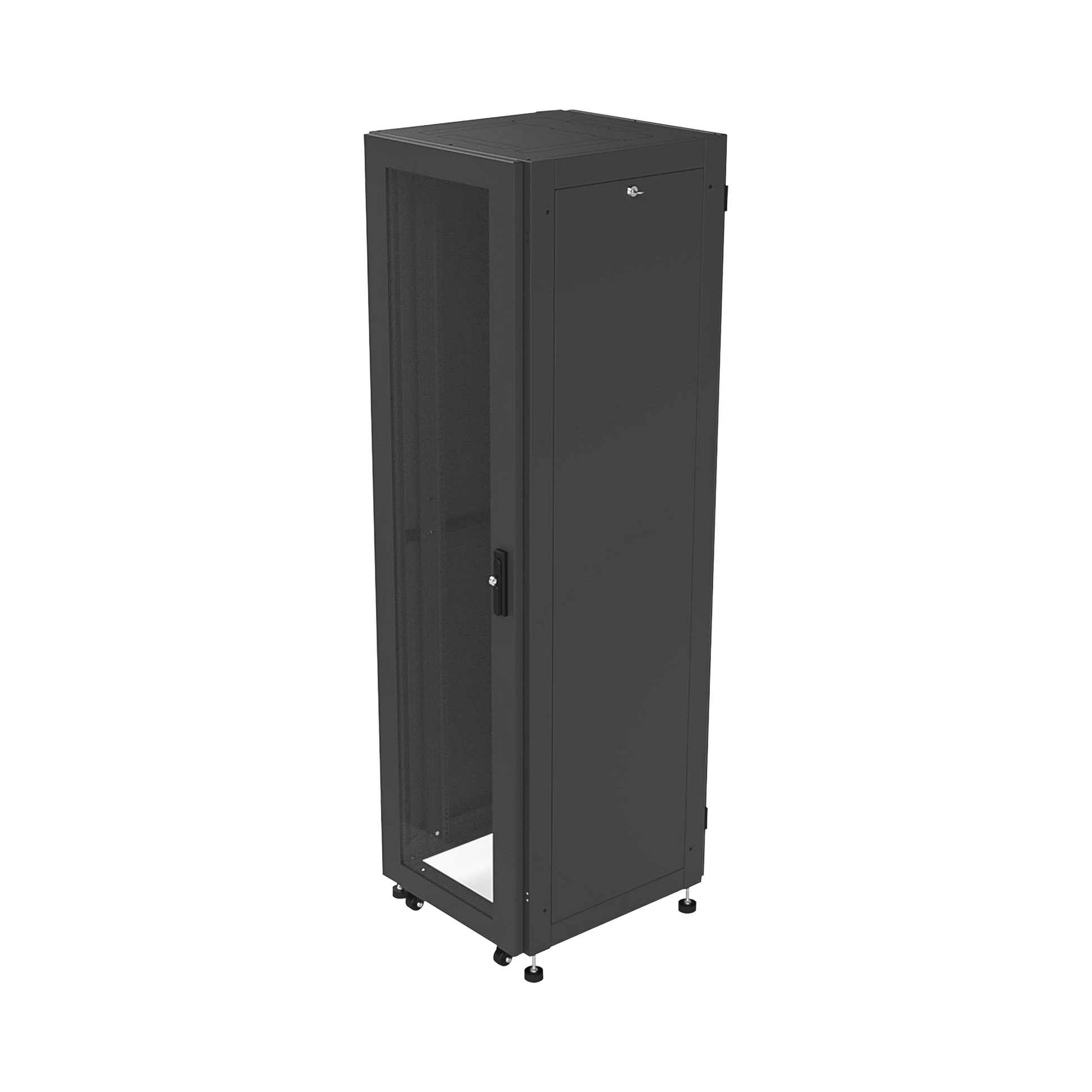 GABINETE PARA TELECOMUNICACIONES RACK ESTÁNDAR DE 19, 42UR, 600 MM ANCHO X 600 MM PROFUNDIDAD. FABRICADO EN ACERO.-Racks y Gabinetes-LINKEDPRO BY EPCOM-Bsai Seguridad & Controles