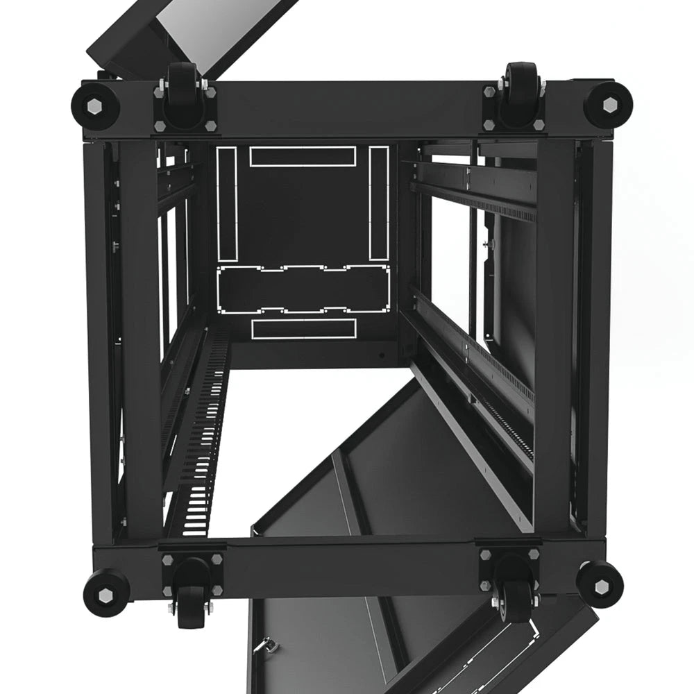 GABINETE PARA TELECOMUNICACIONES RACK ESTÁNDAR DE 19, 42UR, 600 MM ANCHO X 600 MM PROFUNDIDAD. FABRICADO EN ACERO.-Racks y Gabinetes-LINKEDPRO BY EPCOM-Bsai Seguridad & Controles