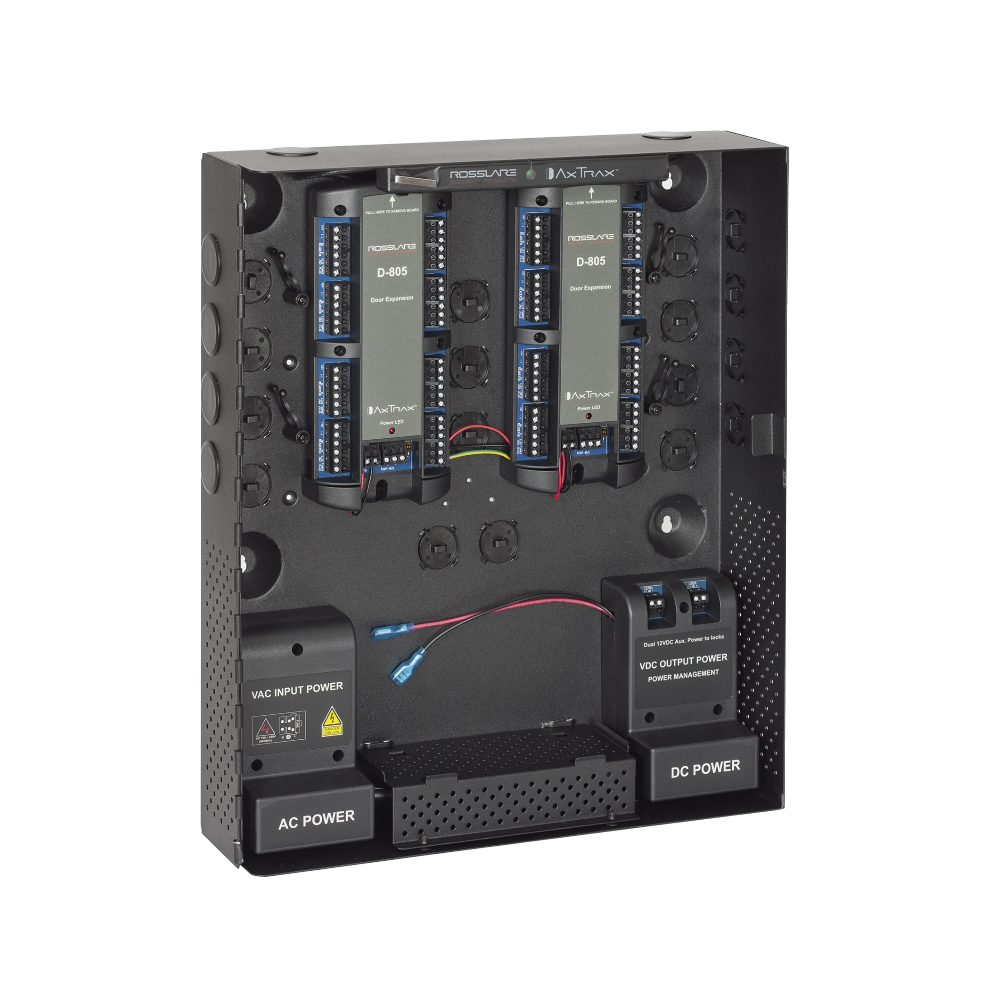 GABINETE PARA USO CON LAS TARJETAS AC825, D805, R805, S805.P805-Paneles de Control de Acceso-ROSSLARE SECURITY PRODUCTS-Bsai Seguridad & Controles