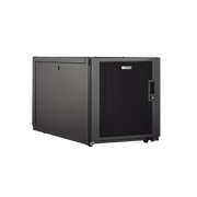 GABINETE PROFESIONAL DE TELECOMUNICACIONES, DE PISO, 12 UR, 600 MM DE ANCHO Y 1070 MM DE PROFUNDIDAD, COLOR NEGRO-Racks y Gabinetes-PANDUIT-Bsai Seguridad & Controles