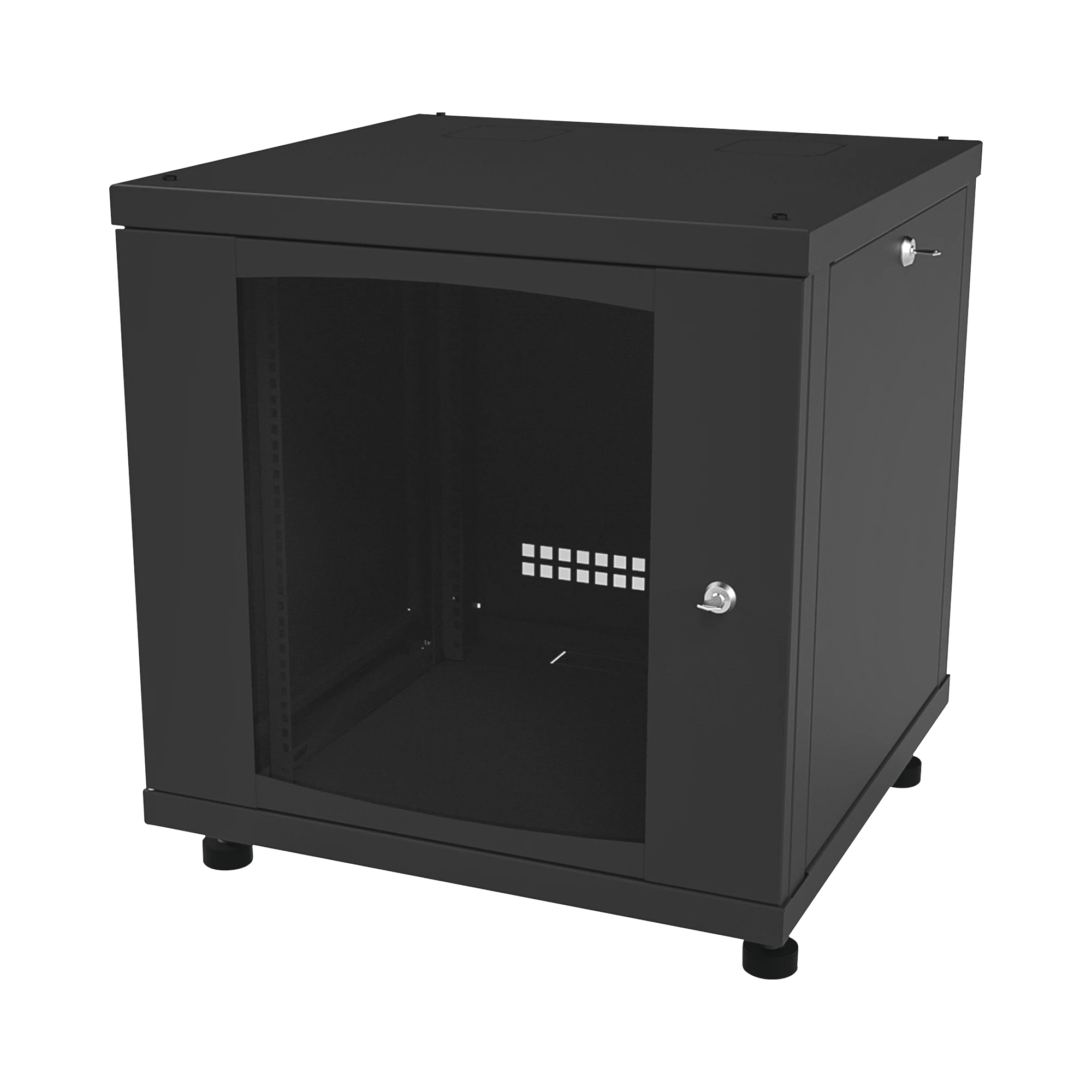 GABINETE PROFESIONAL PARA TELECOMUNICACIONES DE 12UR, 638 MM PROFUNDIDAD.-Racks y Gabinetes-LINKEDPRO BY EPCOM-Bsai Seguridad & Controles