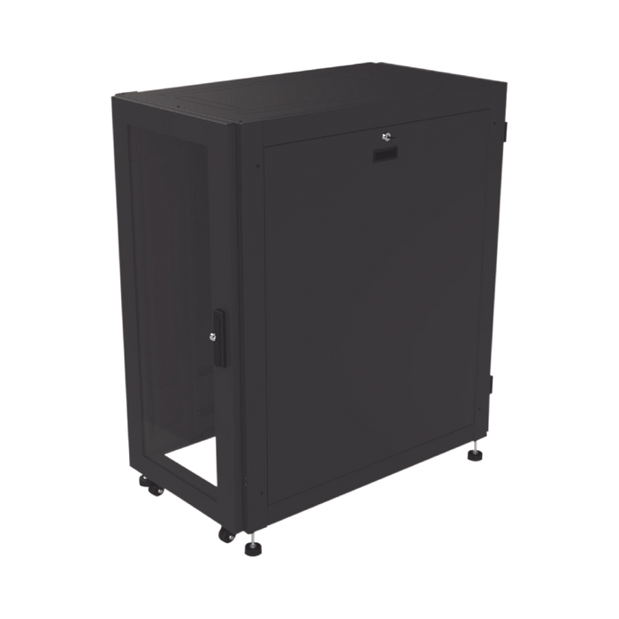 GABINETE PROFESIONAL PARA TELECOMUNICACIONES DE 24UR, 600 MM DE ANCHO X 1000 MM DE PROFUNDIDAD.-Racks y Gabinetes-LINKEDPRO BY EPCOM-LP-60100-24U-R2-Bsai Seguridad & Controles