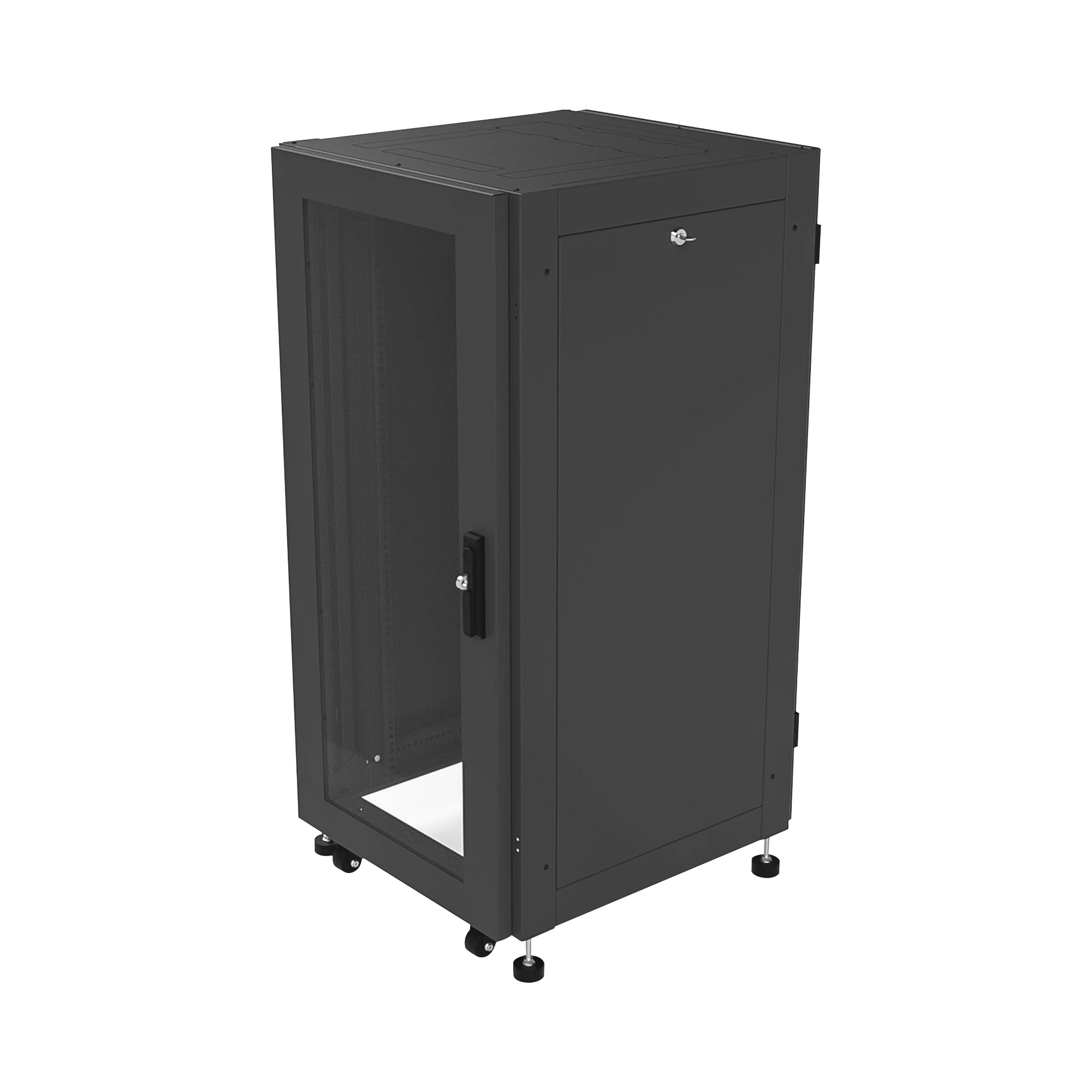 GABINETE PROFESIONAL PARA TELECOMUNICACIONES DE 24UR, 600 MM PROFUNDIDAD.-Racks y Gabinetes-LINKEDPRO BY EPCOM-Bsai Seguridad & Controles