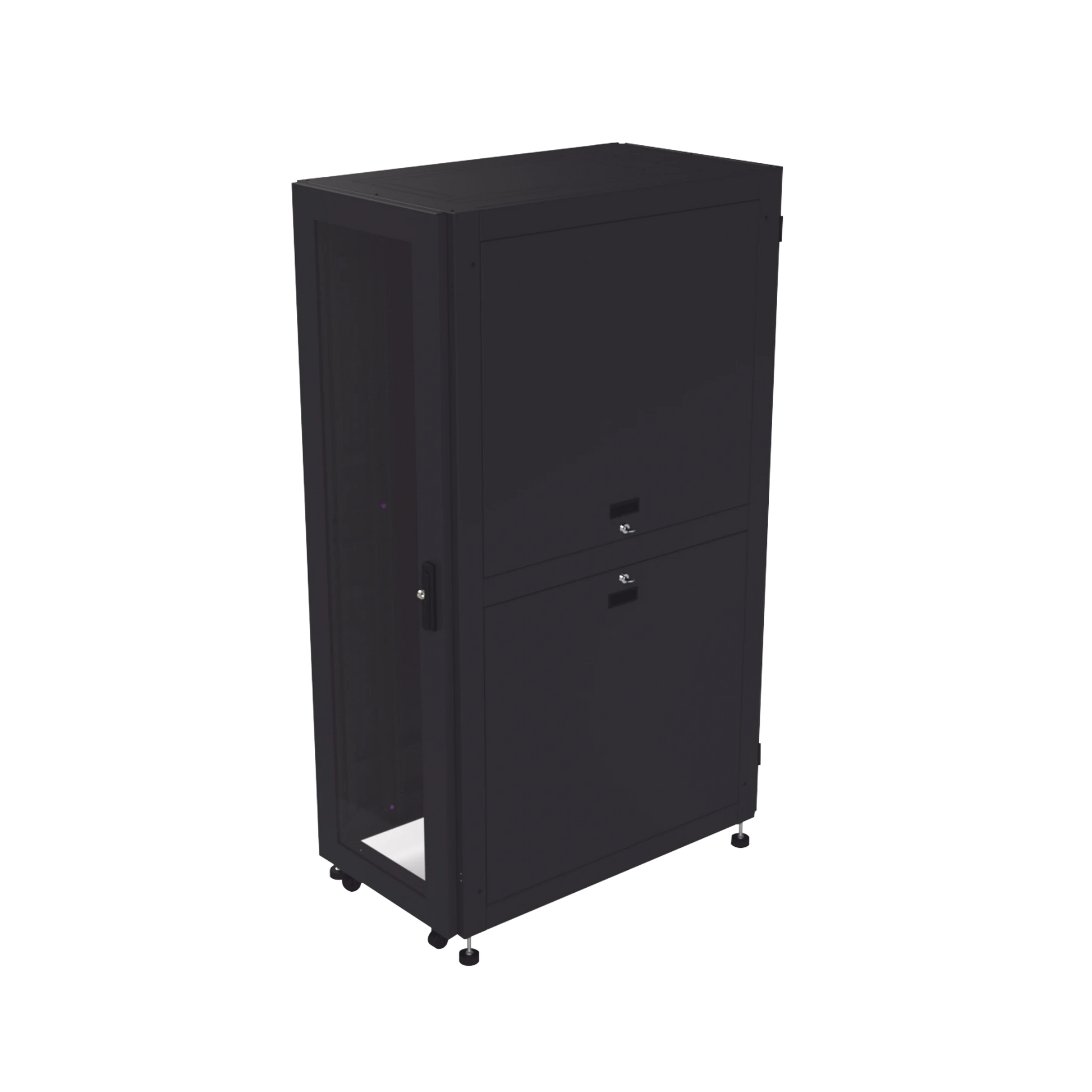 GABINETE PROFESIONAL PARA TELECOMUNICACIONES DE 37UR, 600 MM DE ANCHO X 1000 MM DE PROFUNDIDAD.-Racks y Gabinetes-LINKEDPRO BY EPCOM-Bsai Seguridad & Controles