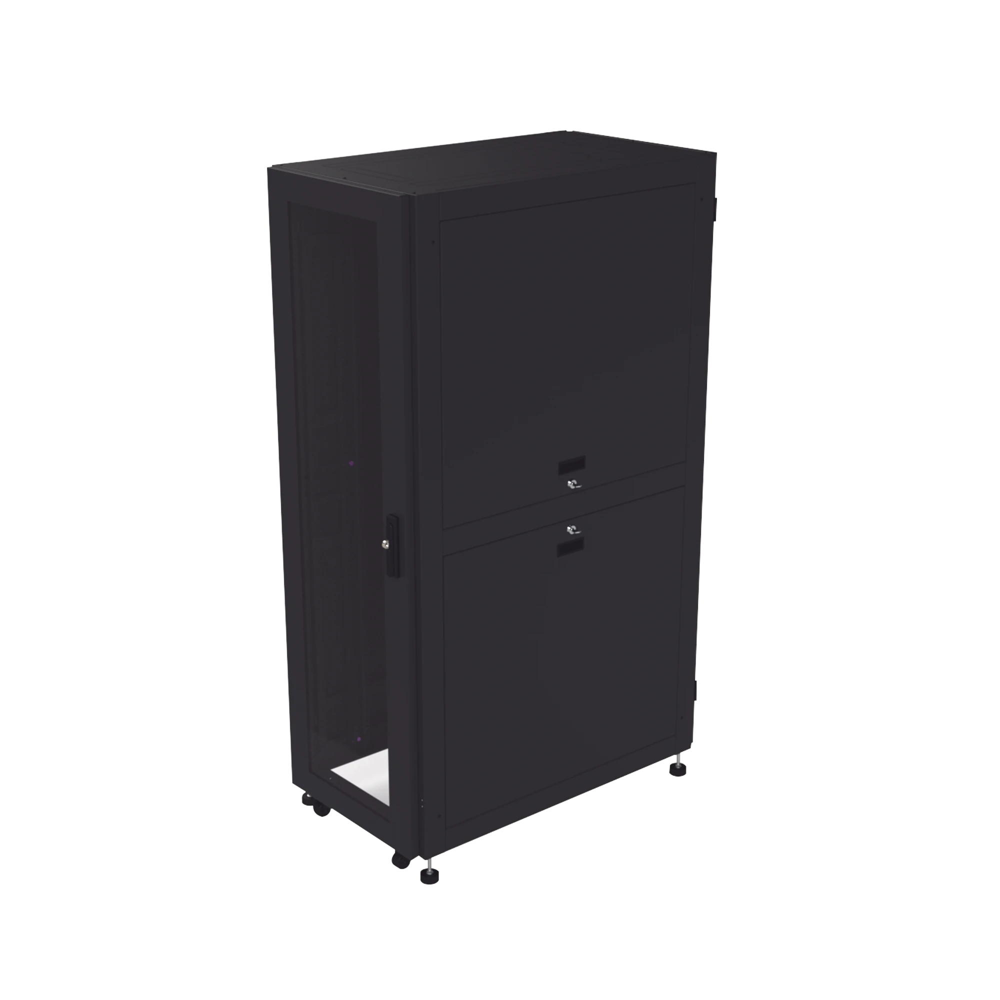 GABINETE PROFESIONAL PARA TELECOMUNICACIONES DE 37UR, 600 MM DE ANCHO X 1000 MM DE PROFUNDIDAD.-Racks y Gabinetes-LINKEDPRO BY EPCOM-Bsai Seguridad & Controles