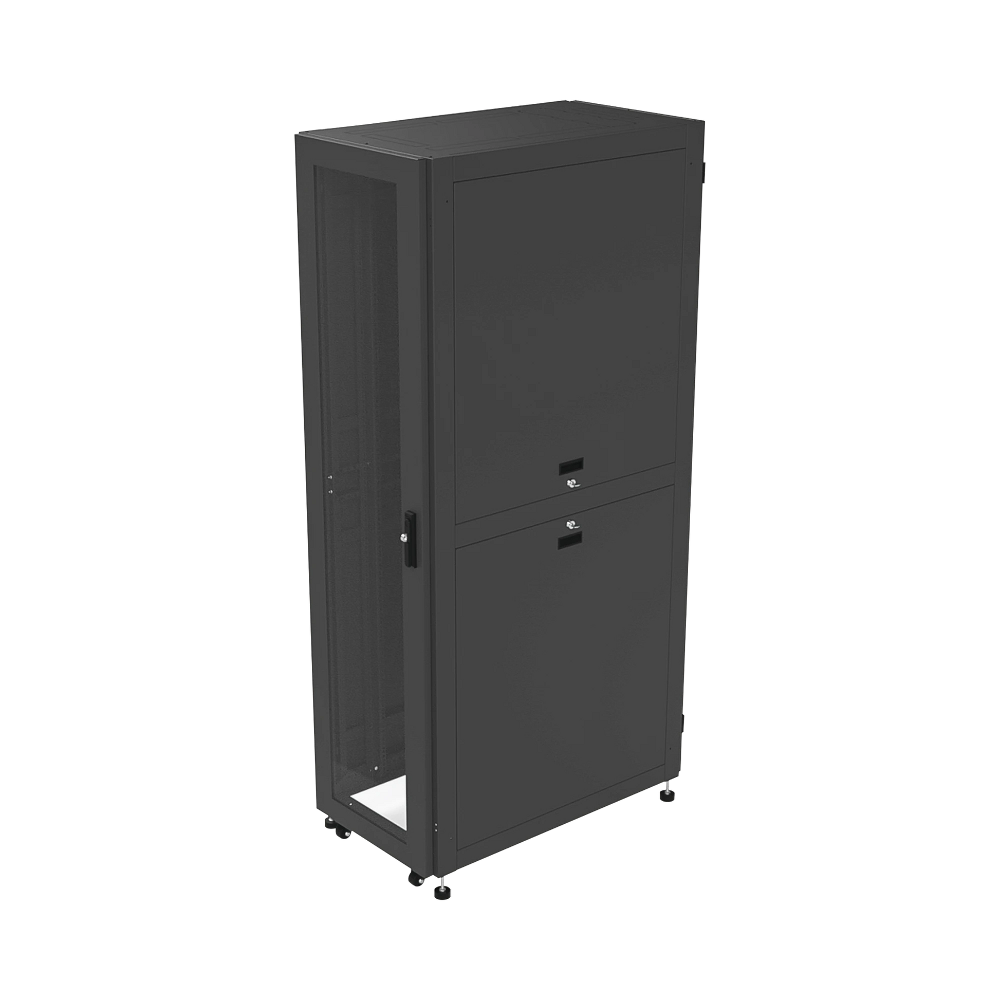 GABINETE PROFESIONAL PARA TELECOMUNICACIONES DE 45UR, 600 MM DE ANCHO X 1000 MM DE PROFUNDIDAD.-Racks y Gabinetes-LINKEDPRO BY EPCOM-Bsai Seguridad & Controles