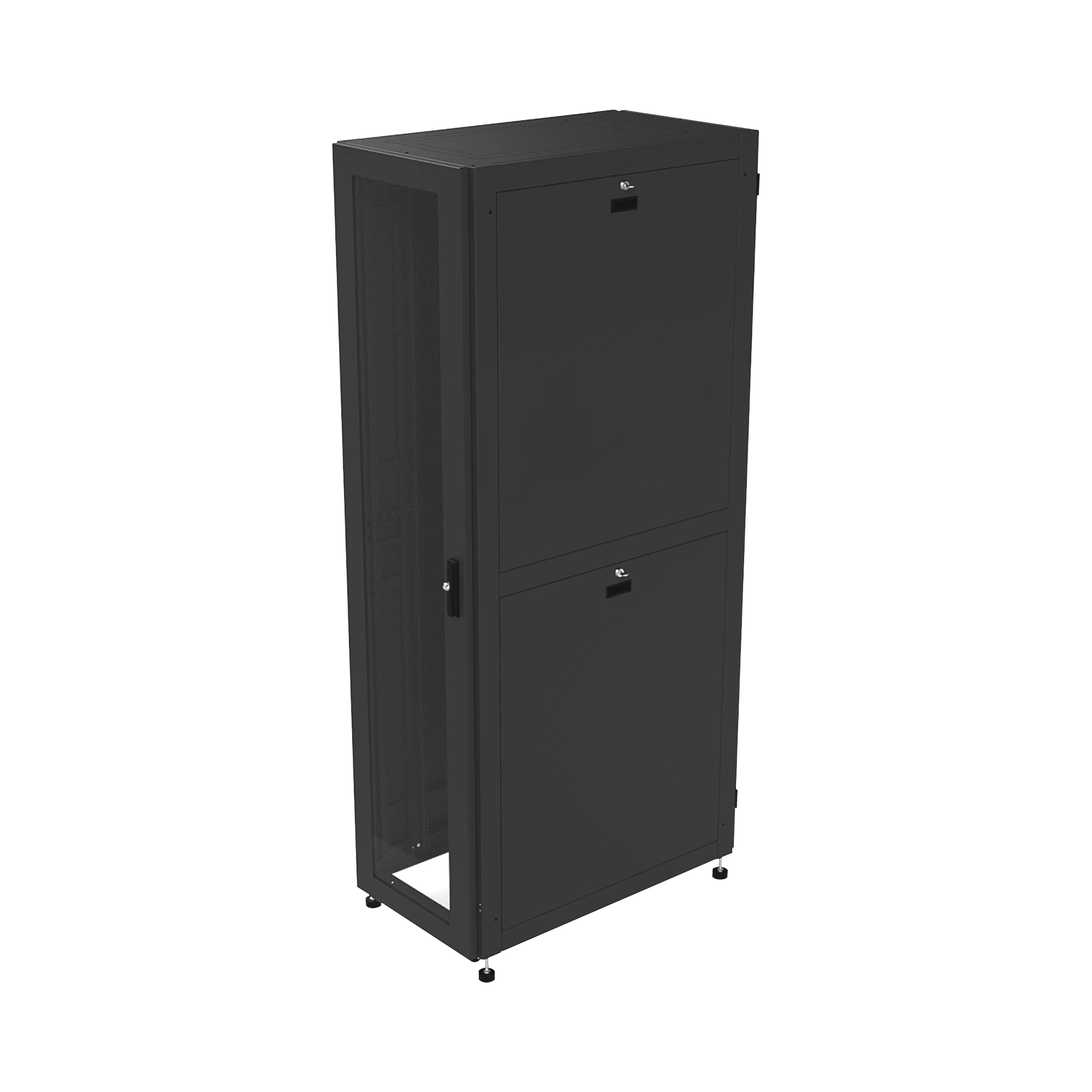 GABINETE PROFESIONAL PARA TELECOMUNICACIONES DE 48UR, 600 MM DE ANCHO X 1000 MM DE PROFUNDIDAD.-Racks y Gabinetes-LINKEDPRO BY EPCOM-Bsai Seguridad & Controles