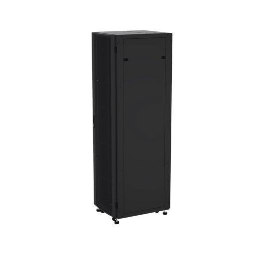 GABINETE PROFESIONAL PARA TELECOMUNICACIONES DE PISO, 42 UR, 600 MM DE PROFUNDIDAD, PUERTA VENTILADA Y CHAPA DE SEGURIDAD CON LLAVE ÚNICA PARA UN ALMACENAMIENTO EFICIENTE Y PROTEGIDO-Racks y Gabinetes-LINKEDPRO BY EPCOM-LF-0606-42UB-Bsai Seguridad & Controles