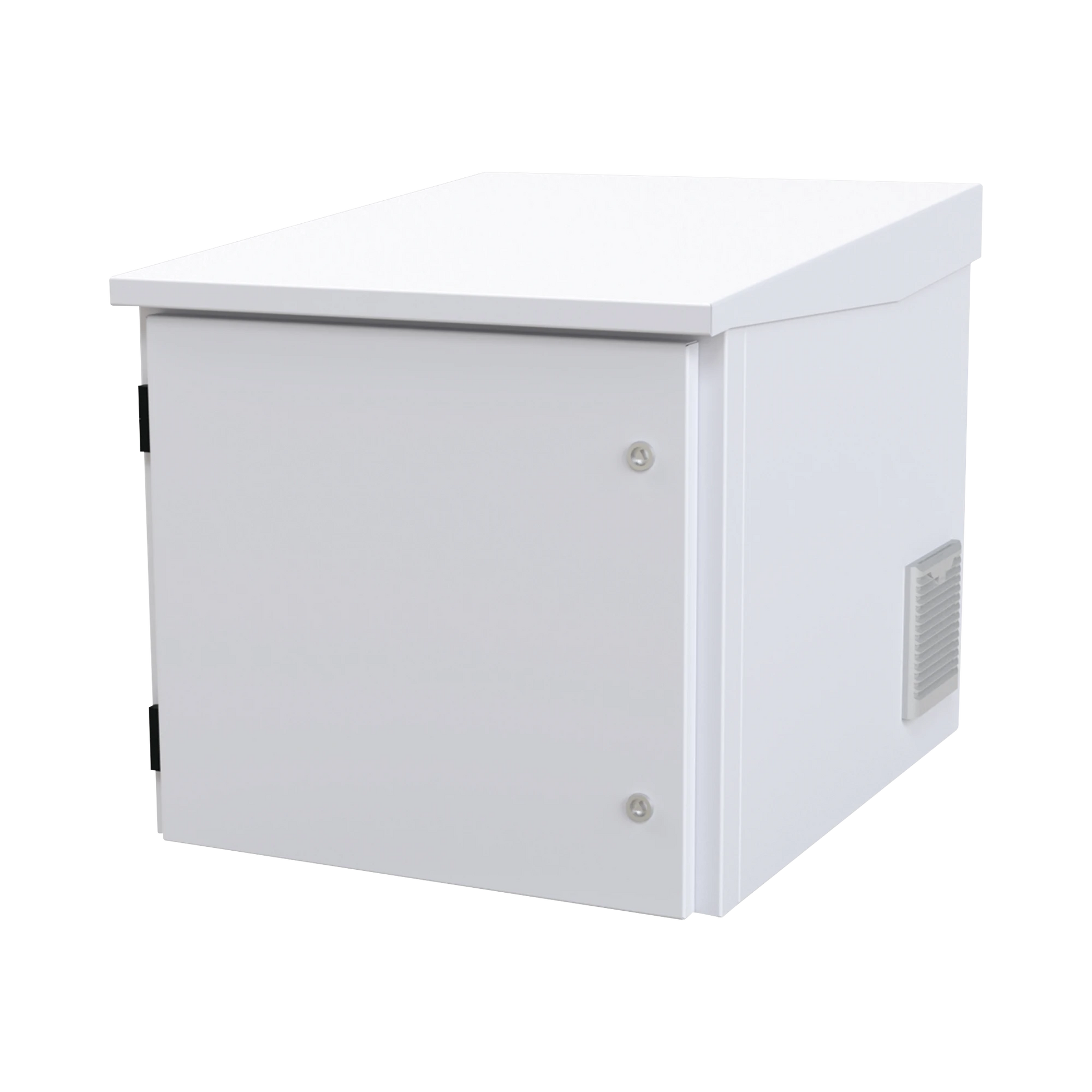 GABINETE PROFUNDO DE EXTERIOR DE 9UR CON VENTILADORES Y TERMOSTATO (MONTAJE A POSTE O TORRE SE VENDE POR SEPARADO).-Racks y Gabinetes-LINKEDPRO BY EPCOM-Bsai Seguridad & Controles