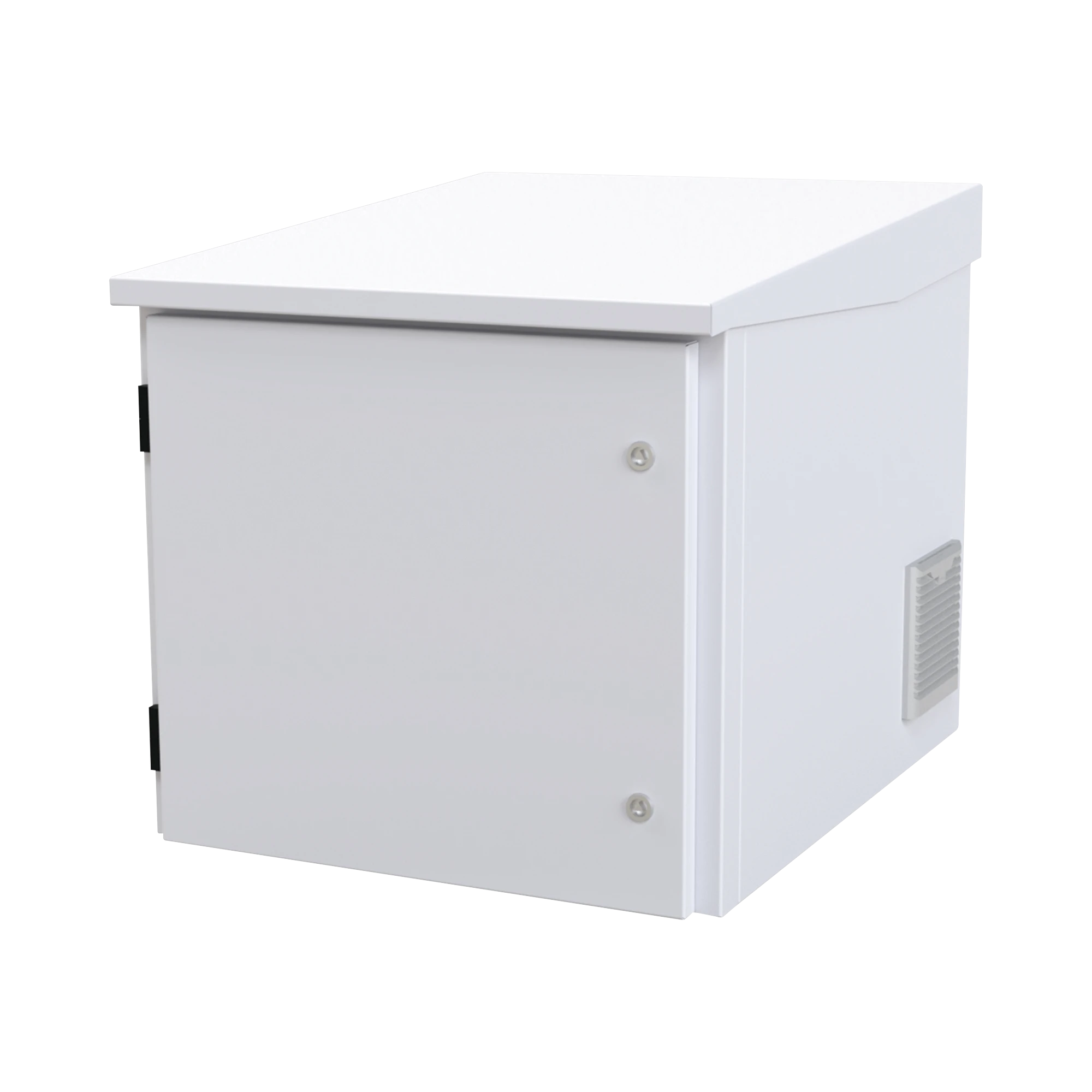 GABINETE PROFUNDO DE EXTERIOR DE 9UR CON VENTILADORES Y TERMOSTATO (MONTAJE A POSTE O TORRE SE VENDE POR SEPARADO).-Racks y Gabinetes-LINKEDPRO BY EPCOM-Bsai Seguridad & Controles