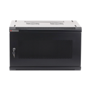 GABINETES PRECISION, CON PUERTA PERFORADA, DE 19IN, 6UR, 450MM DE PROFUNDIDAD, COLOR NEGRO-Racks y Gabinetes-PRECISION-Bsai Seguridad & Controles