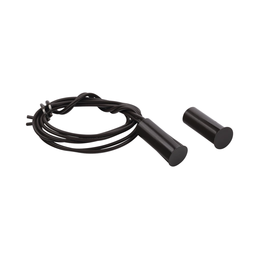 CONTACTO MAGNÉTICO PARA PUERTAS Y VENTANAS ALUMINIO Y MADERA DE EMPOTRAR COLOR CAFÉ /GAP: 22MM-Accesorios-SFIRE-Bsai Seguridad & Controles