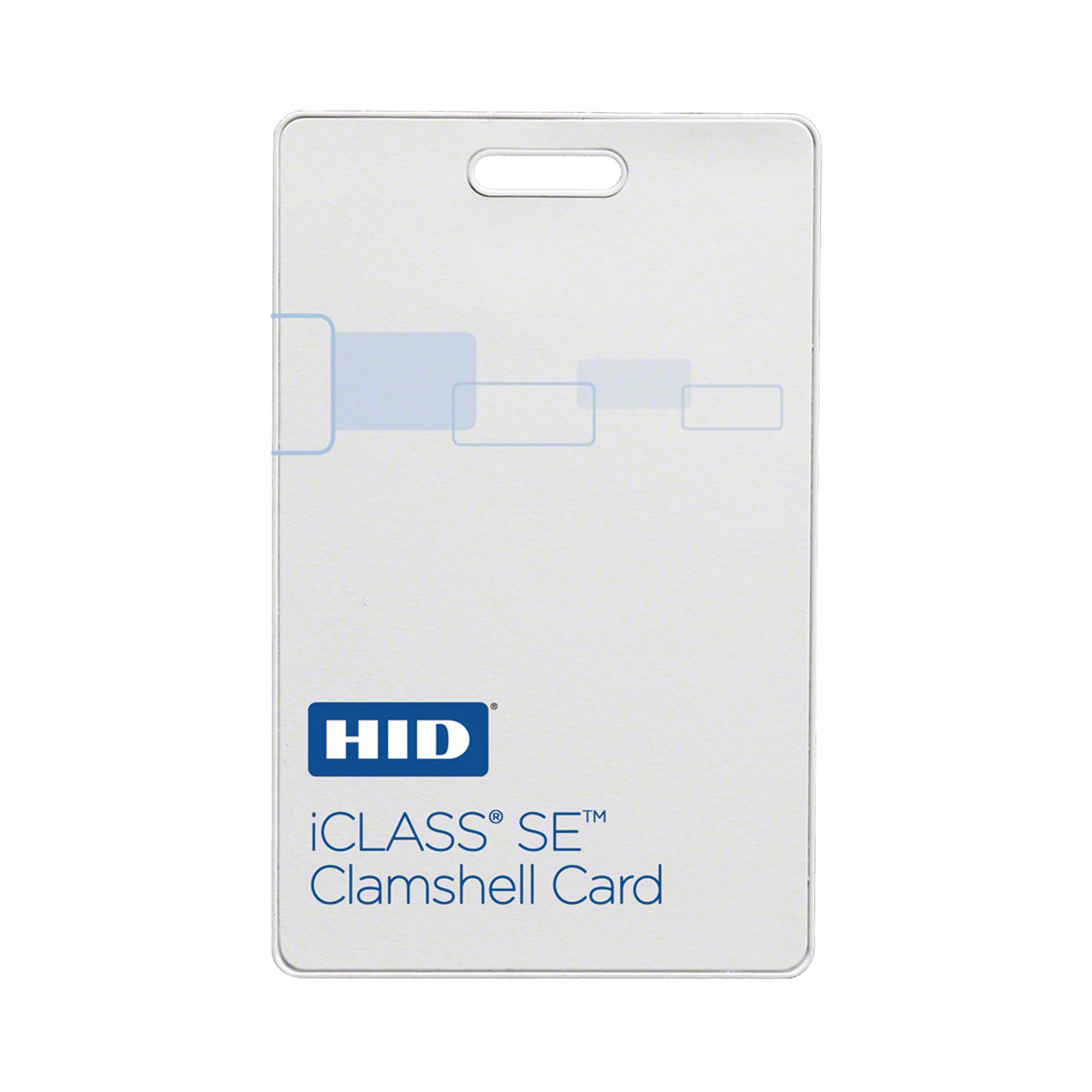 TARJETA ICLASS SE CLAMSHELL (GRUESA) / GARANTÍA DE POR VIDA-Lectoras y Tarjetas-HID-Bsai Seguridad & Controles