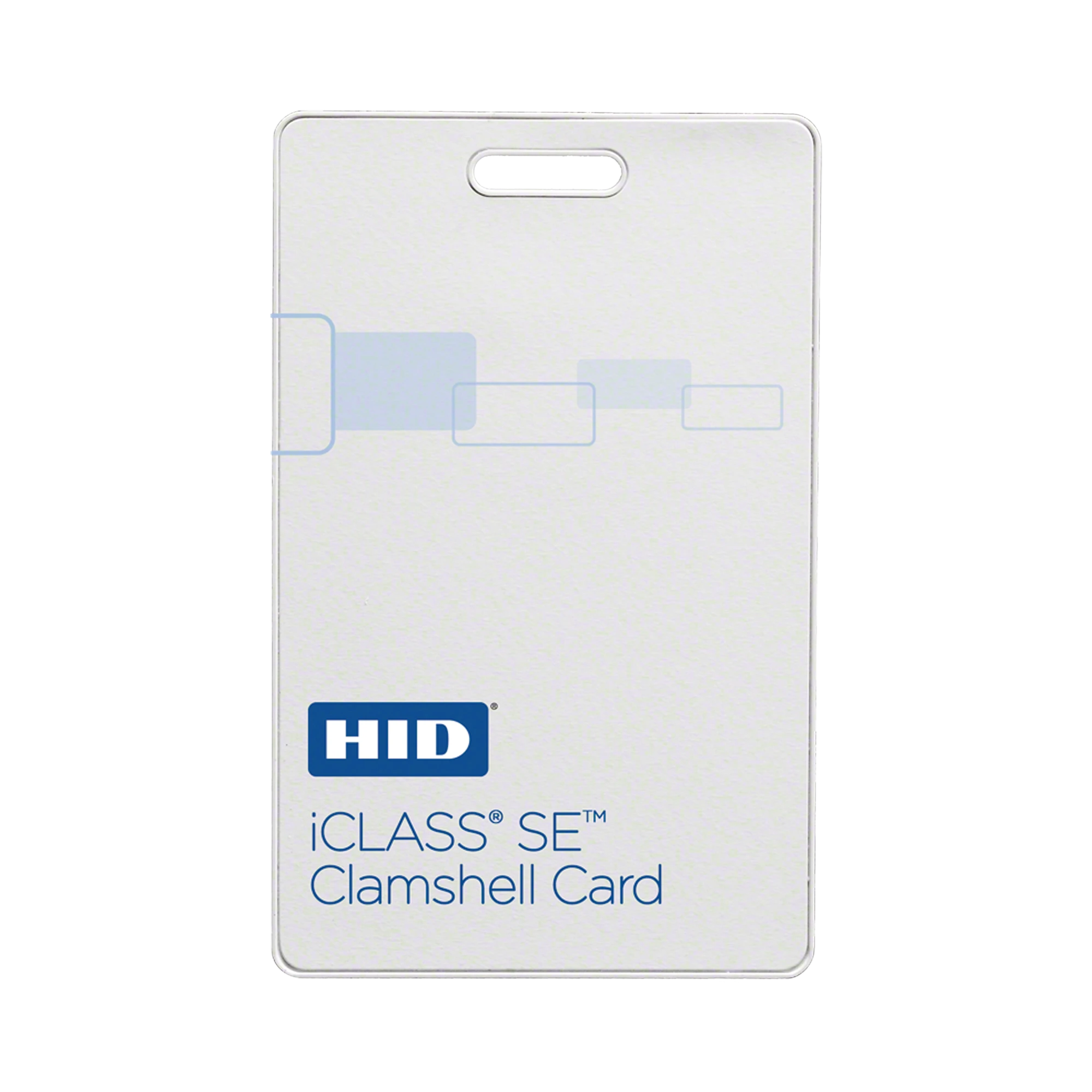 TARJETA ICLASS SE CLAMSHELL (GRUESA) / GARANTÍA DE POR VIDA-Lectoras y Tarjetas-HID-Bsai Seguridad & Controles