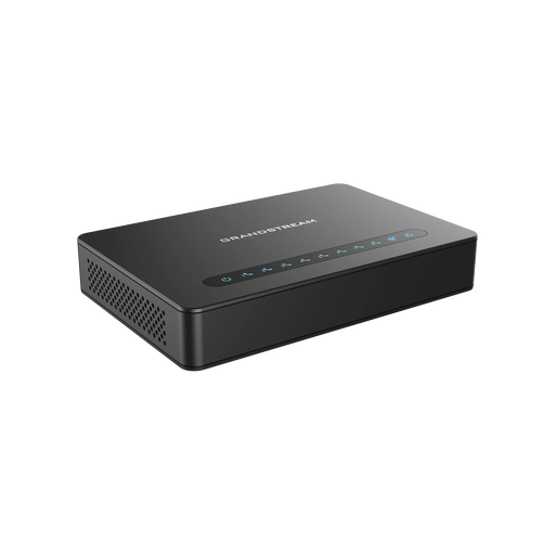 GATEWAY DE 8 PUERTOS FXS CON ROUTER NAT Y DOBLE PUERTO DE RED GIGABIT-VoIP - Telefonía IP - Videoconferencia-GRANDSTREAM-HT818-Bsai Seguridad & Controles