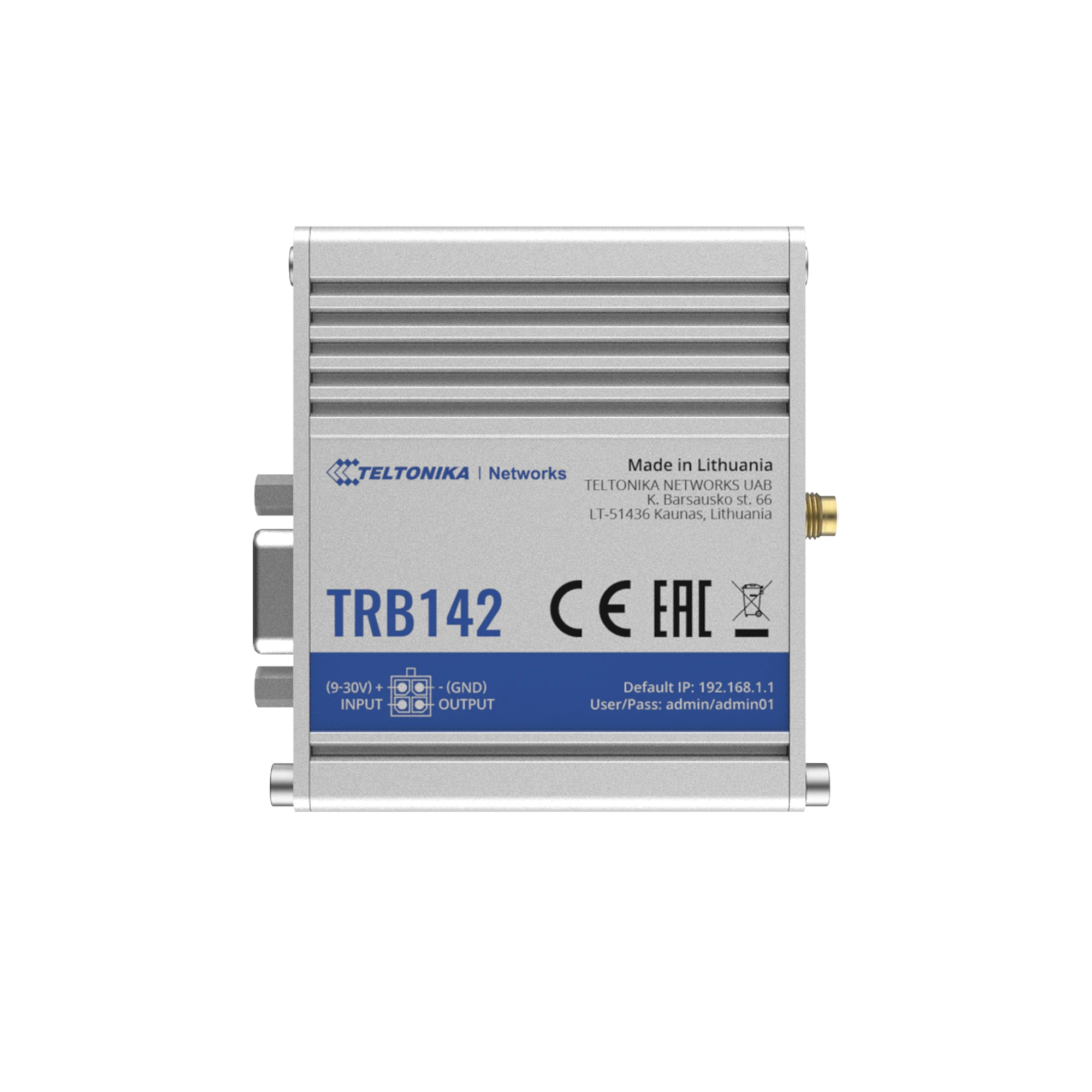 GATEWAY INDUSTRIAL LTE 4G A PUERTO SERIAL RS232-Networking-TELTONIKA-Bsai Seguridad & Controles