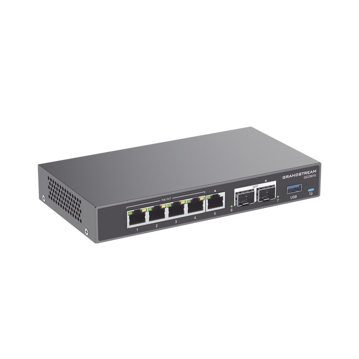 4 EN 1: FIREWALL, ROUTER, PBX IP, SWITCH POE-Networking-GRANDSTREAM-GCC6010-Bsai Seguridad & Controles