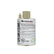 GENERADOR DE AEROSOL PARA EXTINCIÓN DE INCENDIO, 100G-Dispositivos Convencionales-HOCHIKI-Bsai Seguridad & Controles