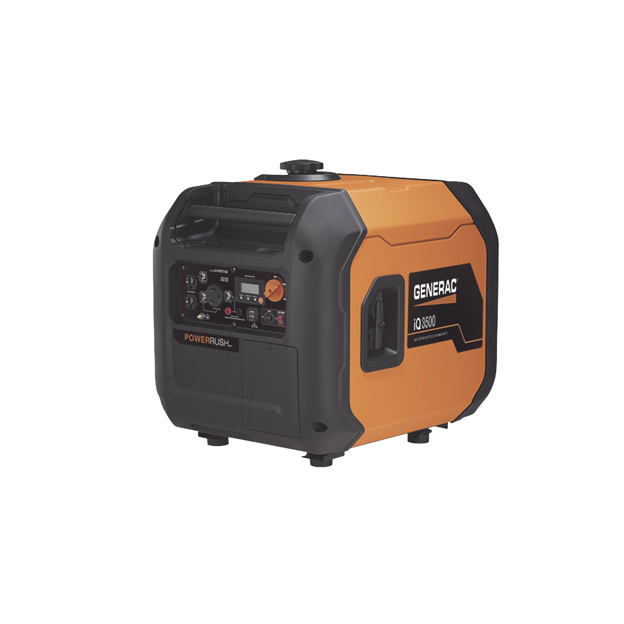 GENERADOR INVERSOR PORTÁTIL A GASOLINA 3KW, ARRANQUE ELÉCTRICO-Respaldo de Energía-GENERAC-Bsai Seguridad & Controles