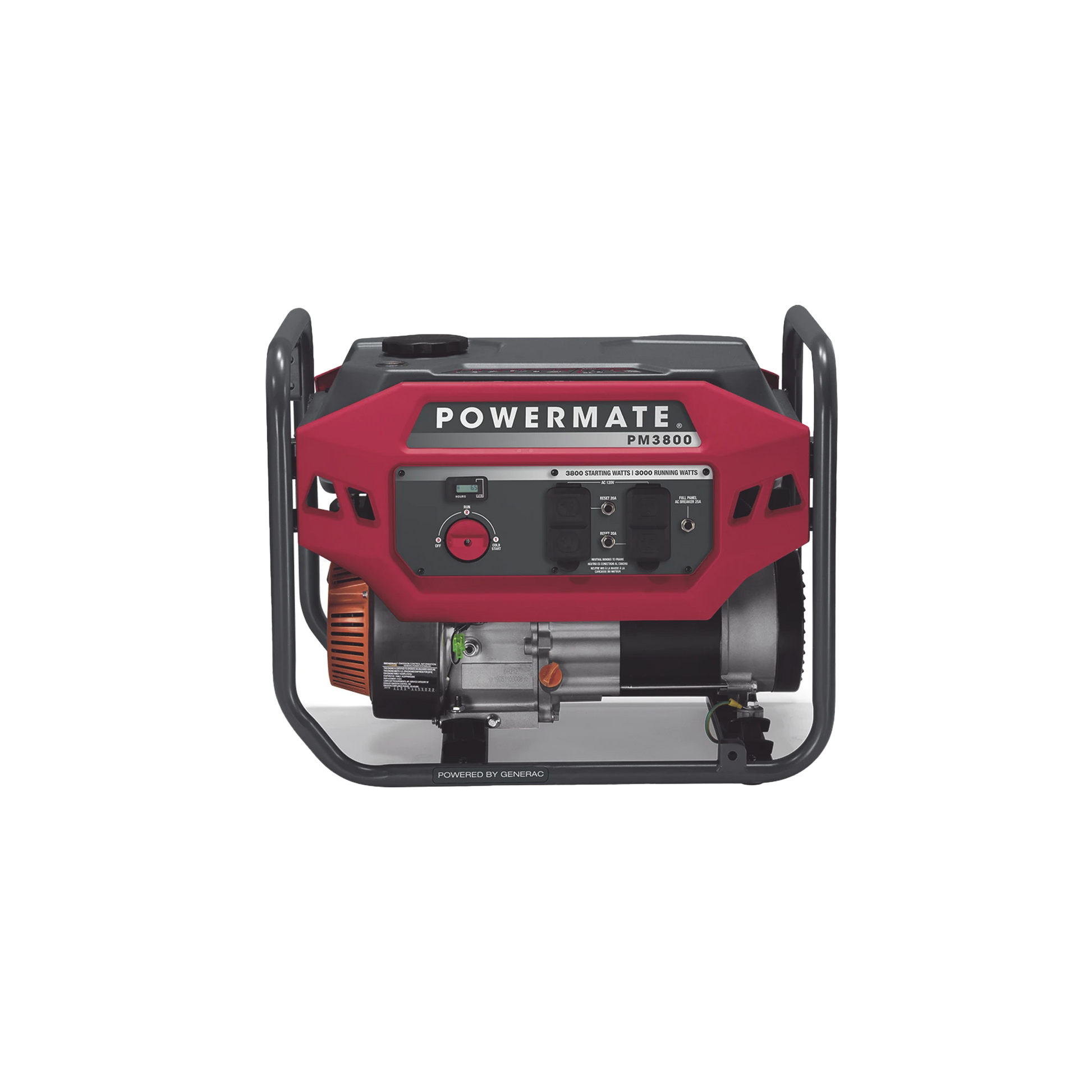 GENERADOR INVERSOR PORTÁTIL A GASOLINA, 3 KW, 120VAC, ARRANQUE MANUAL-Respaldo de Energía-POWERMATE-Bsai Seguridad & Controles