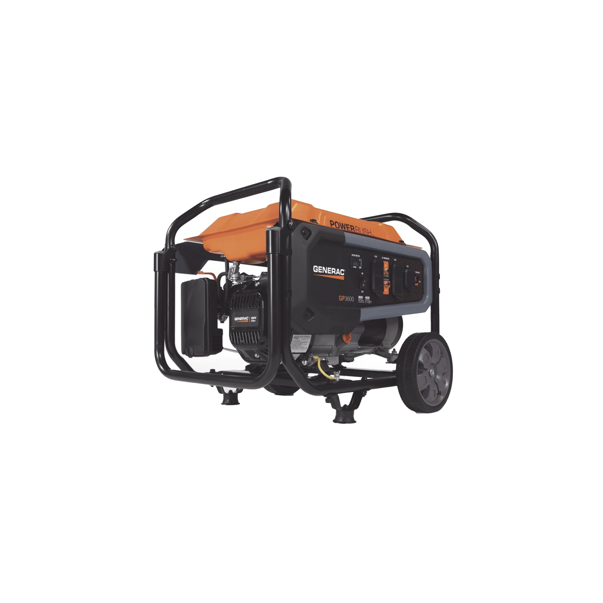 GENERADOR INVERSOR PORTÁTIL A GASOLINA, 3.6 KW, ARRANQUE MANUAL-Respaldo de Energía-GENERAC-Bsai Seguridad & Controles