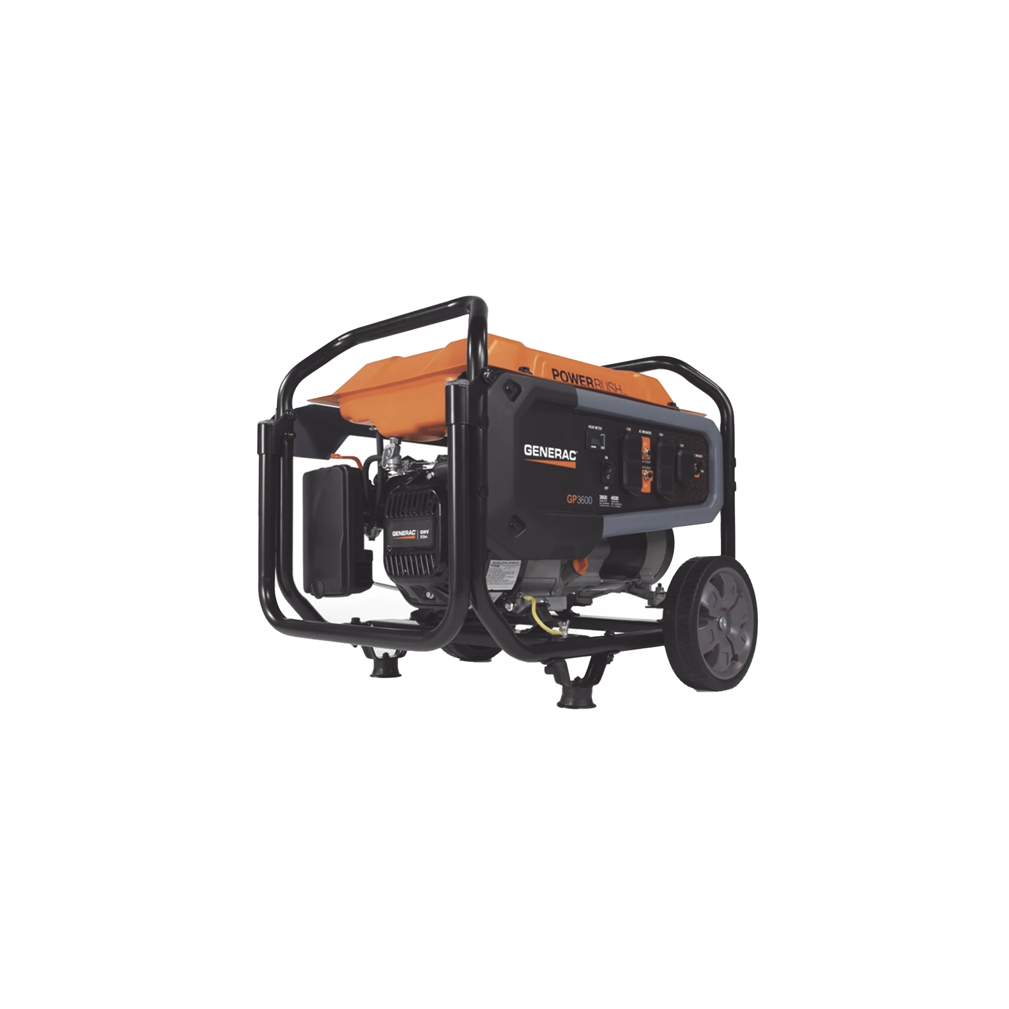 GENERADOR INVERSOR PORTÁTIL A GASOLINA, 3.6 KW, ARRANQUE MANUAL-Respaldo de Energía-GENERAC-Bsai Seguridad & Controles