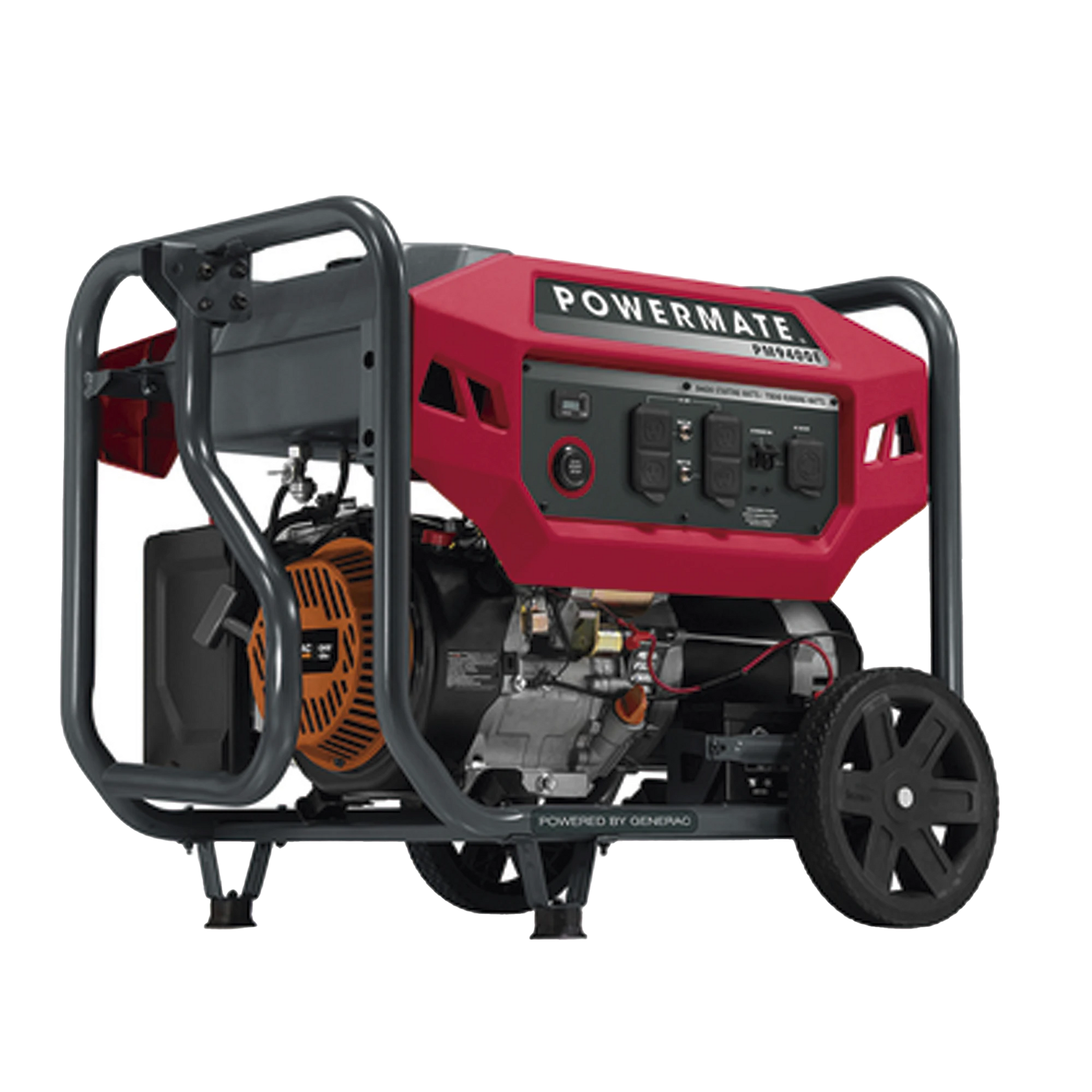 GENERADOR INVERSOR PORTÁTIL A GASOLINA, 7.5 KW, 120/240VCA, ARRANQUE MANUAL-UPS / Respaldo-POWERMATE-PM9400E-Bsai Seguridad & Controles
