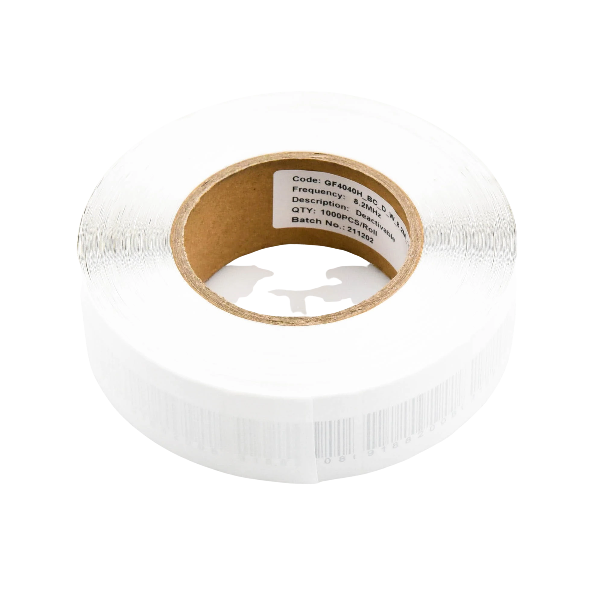 PAQUETE CON 100 TAGS ETIQUETA ADHERIBLE RF 40 X40 MM