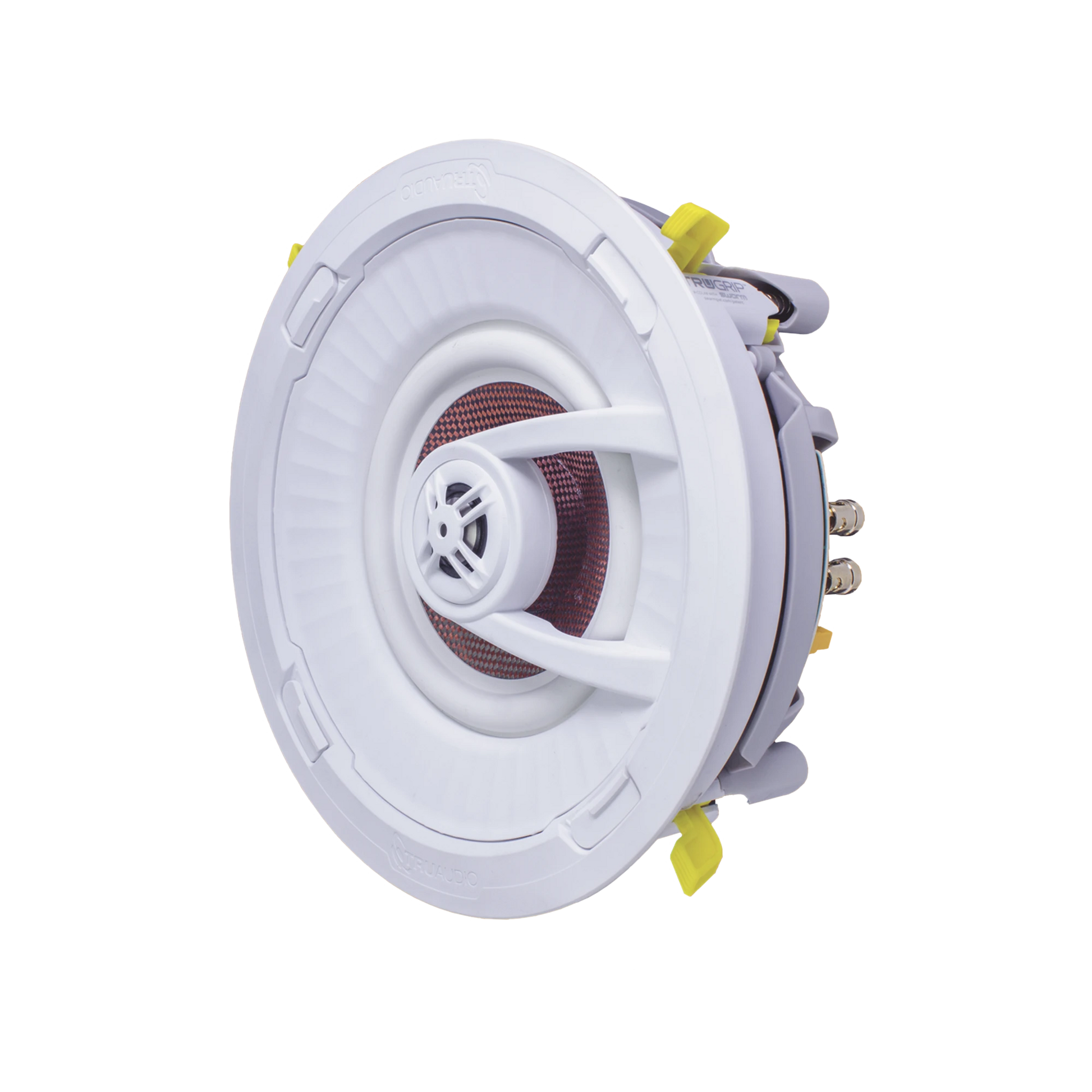 GHOST SERIES, ALTAVOZ DE 7 DE TECHO, DISEÑO TRUGRIP SIN HERRAMIENTAS, WOOFER DE FIBRA DE CARBONO CON CONEXIÓN RÁPIDA-Megafonia y Audioevacuacion-TRUAUDIO-Bsai Seguridad & Controles