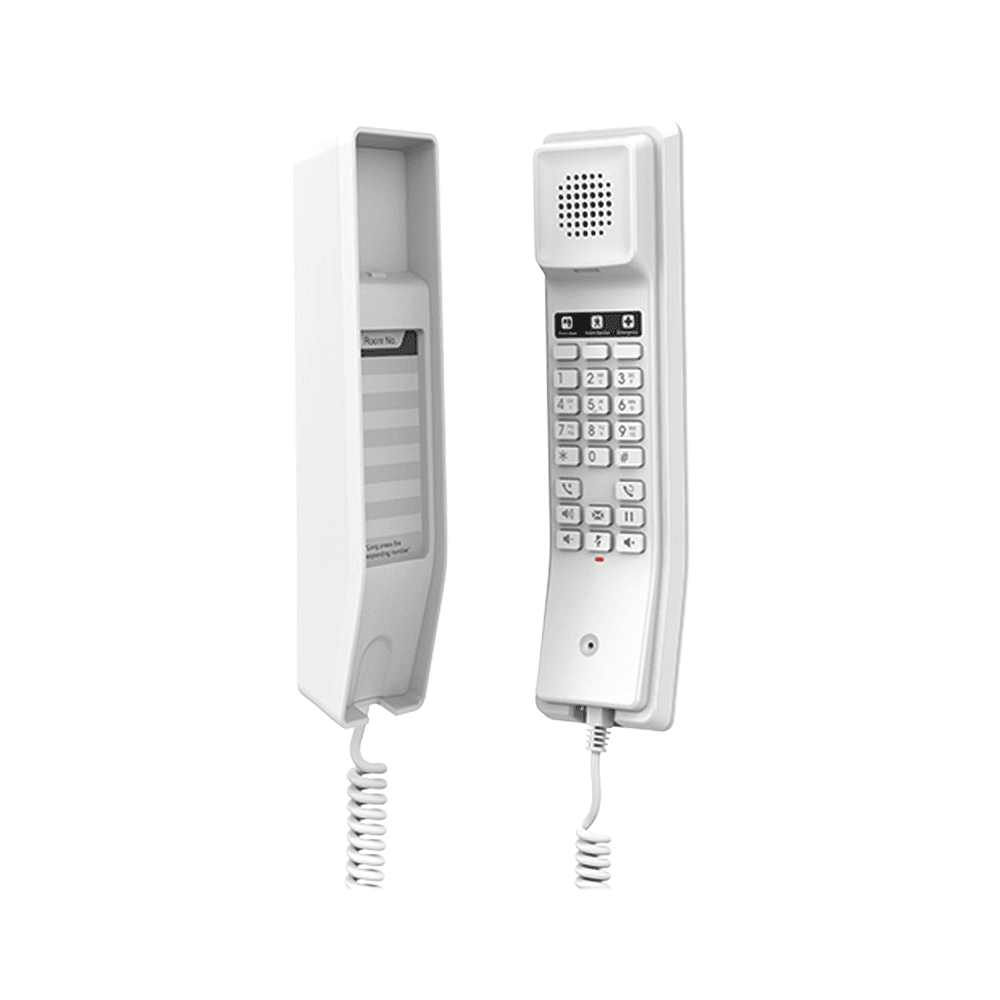 TELÉFONO IP PARA HOTELES / ALTAVOZ HD / 2 CUENTAS Y LÍNEAS SIP / 10 TECLAS DE MARCACIÓN RÁPIDA / 3 TECLAS PROGRAMABLES / CÓDEC OPUS / GESTIÓN GDMS / INSTALACIÓN EN ESCRITORIO Y PARED / POE 100 MBPS-VoIP - Telefonía IP - Videoconferencia-GRANDSTREAM-Bsai Seguridad & Controles