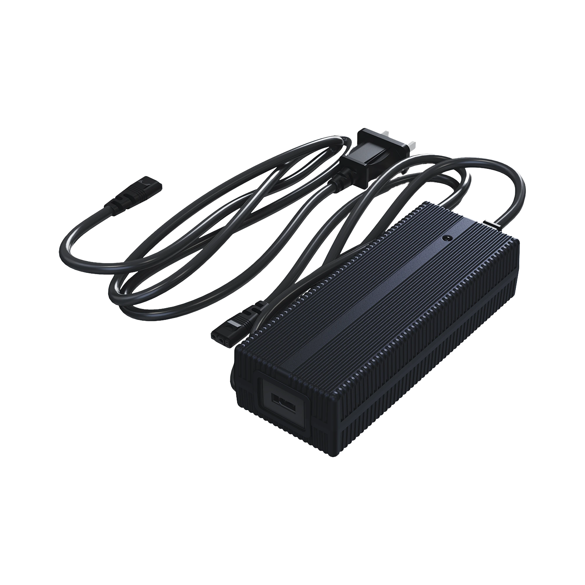 CARGADOR RÁPIDO GO2 / 302.4W / ENTRADA 100-240V~50/60HZ / SALIDA 33.6V 9.0A / CARGA RÁPIDA EN 0.8 HORAS / COMPATIBLE CON BATERÍAS ESTÁNDAR Y DE LARGA DURACIÓN