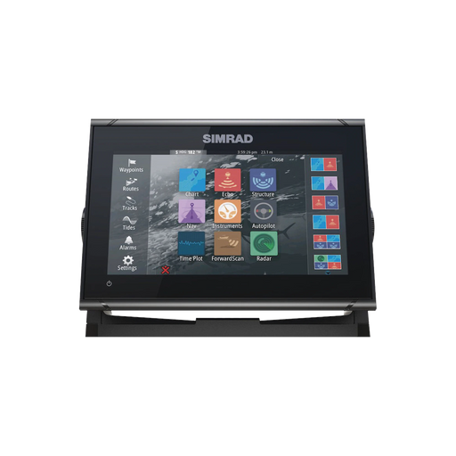 GO9 PANTALLA DE NAVEGACIÓN DE 9" TOUCH SCREEN MULTI-FUNCIONAL PARA RADAR, FISHFINDER, Y CONTROL AUTOMÁTICO DE NAVEGACIÓN.-Soluciones Marinas-SIMRAD-000-14444-001-Bsai Seguridad & Controles